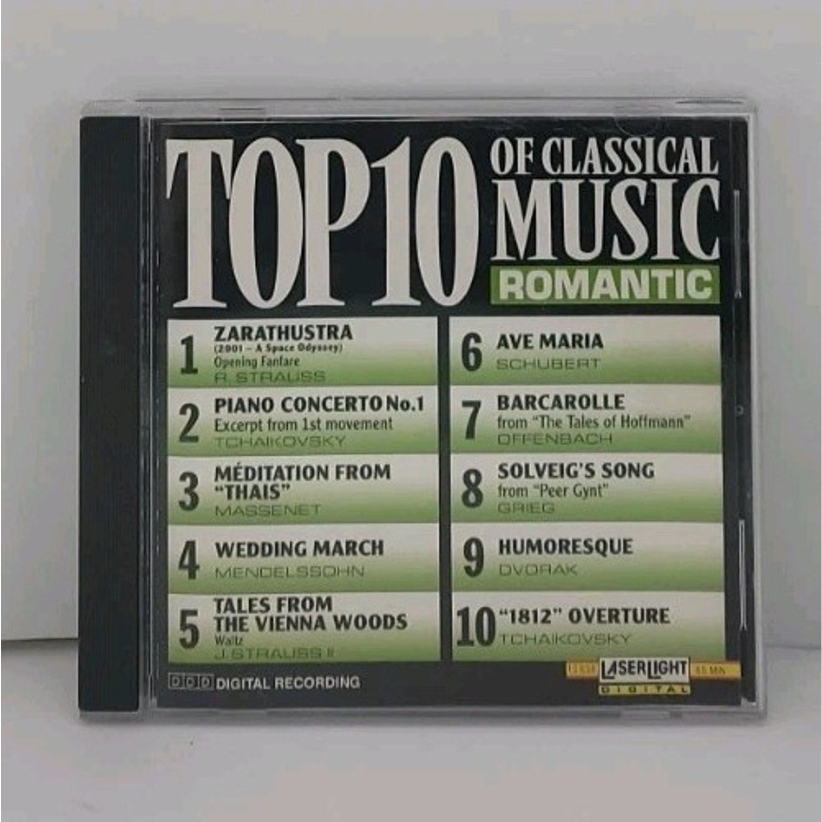 Top 10 Of Classical Music Romantic by Various (CD, 1990)
