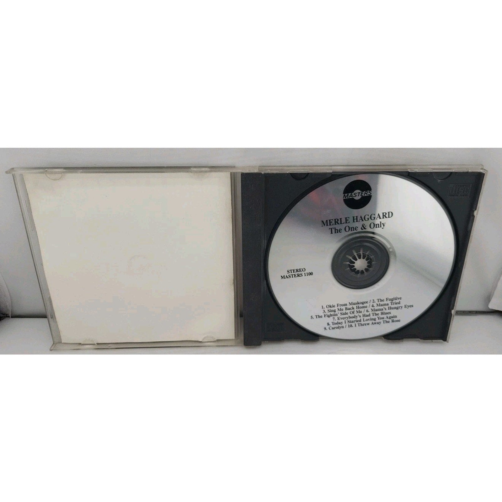 One & Only by Merle Haggard (CD, 1996)