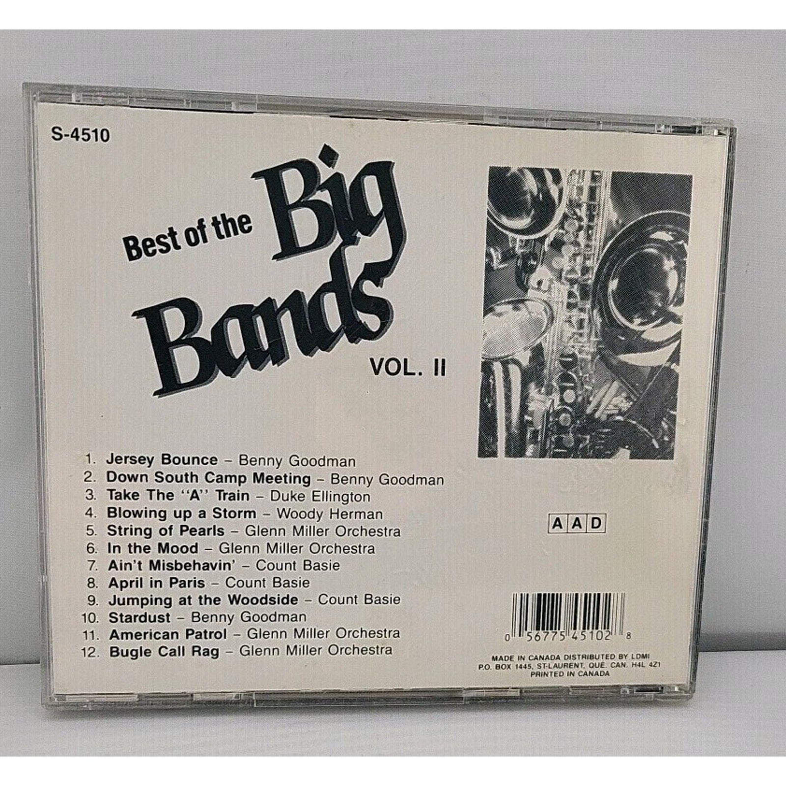 Best Of The Big Bands Volume 2 By Various Artists (CD, 2005)