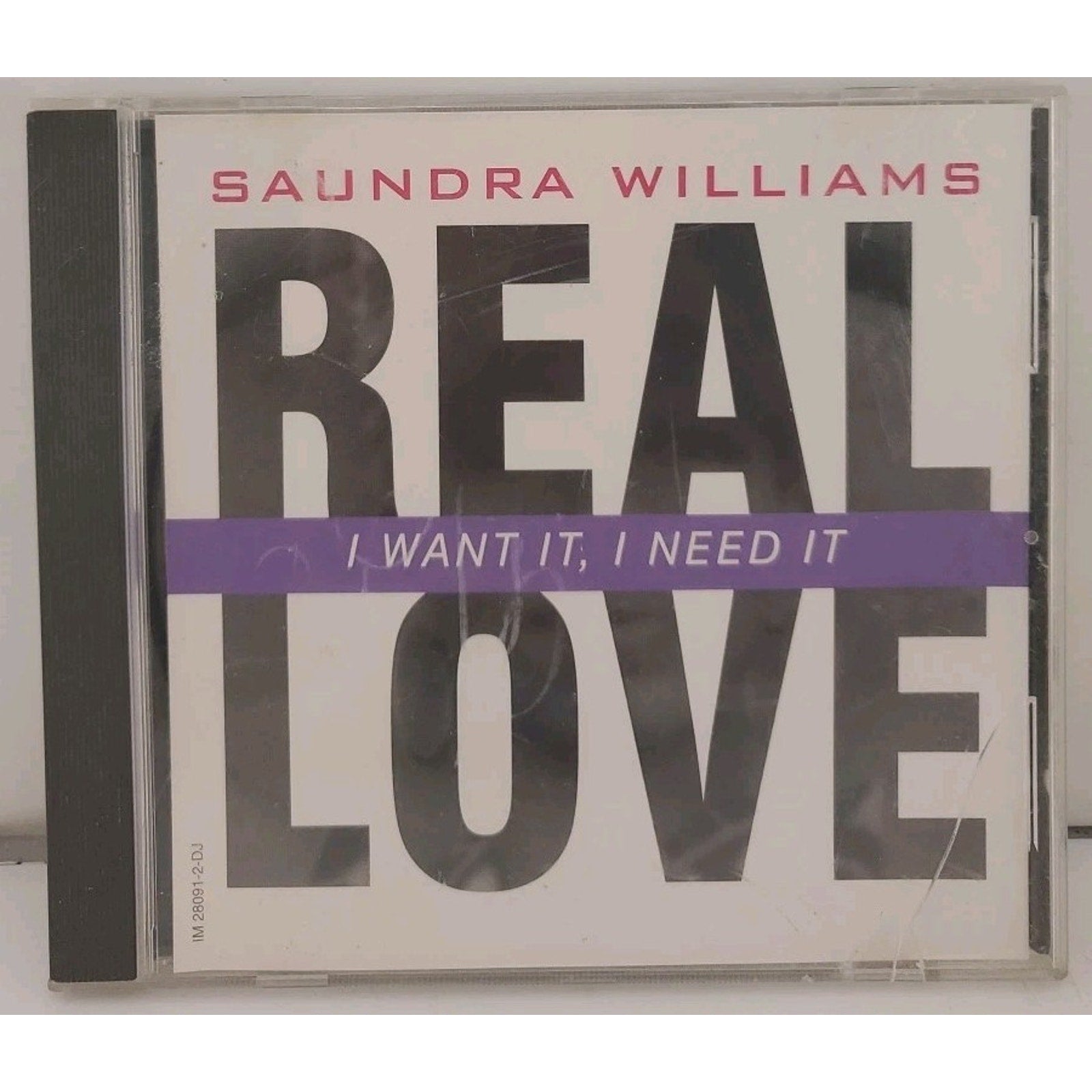 Real Love By Saundra Williams CD