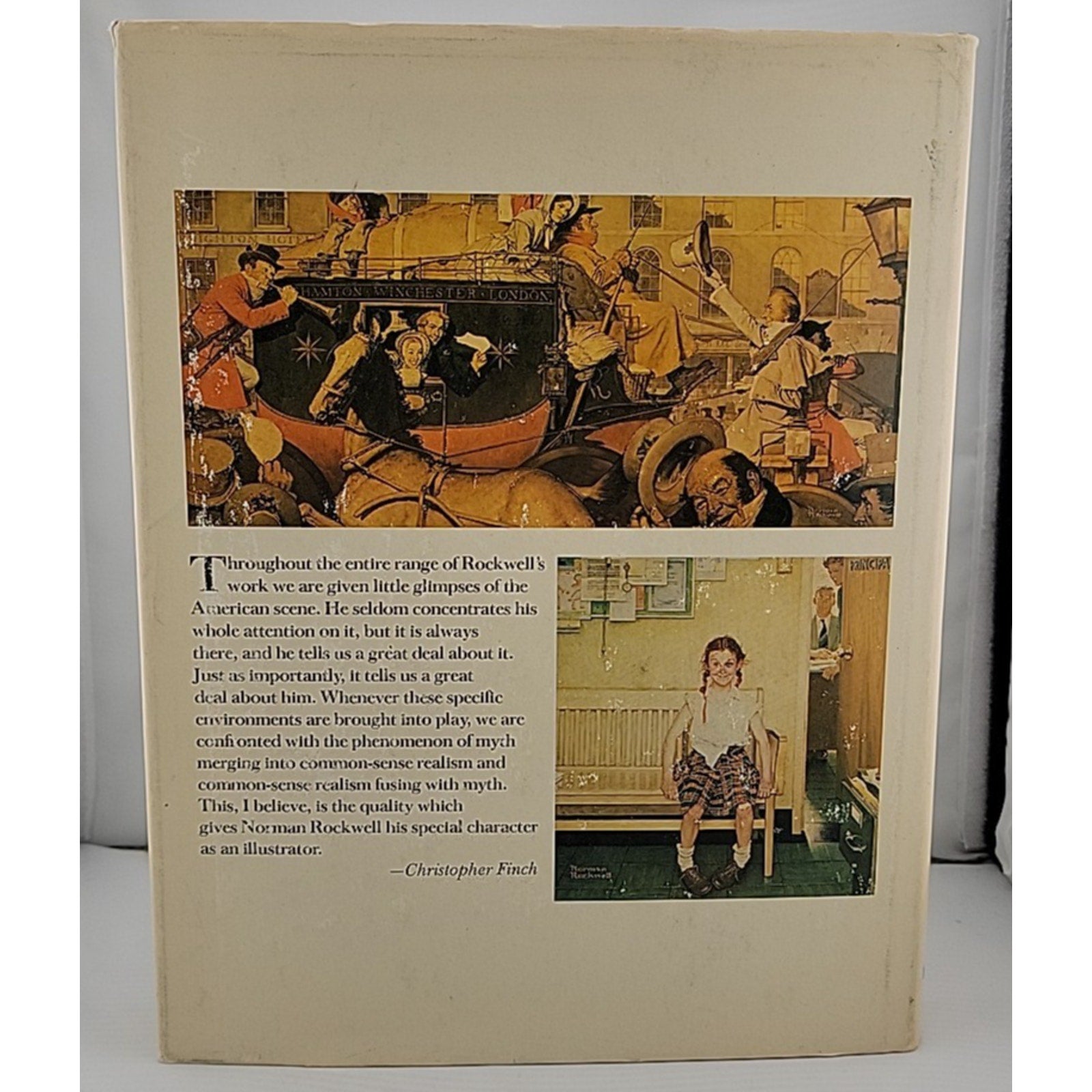 Norman Rockwell's America by Christopher Finch (1985, Hardcover)