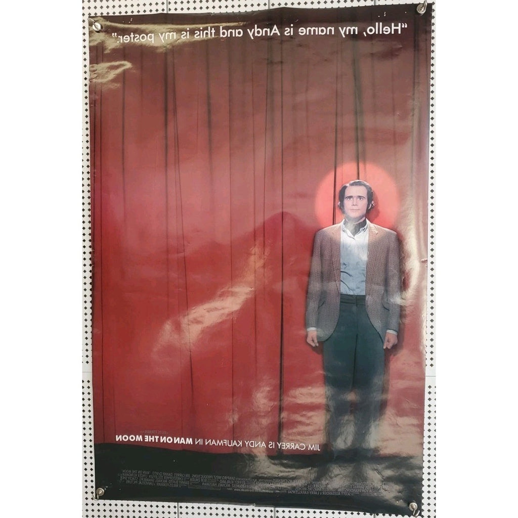Man On The Moon 2000 - Original DS Movie Poster - 27x40 D/S US Jim Carrey