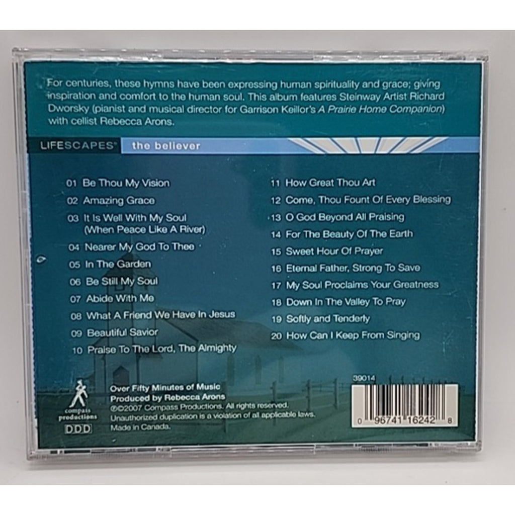 Amazing Grace: Classic Hymns by Rebecca Arons (CD, 2007, Lifescapes Music)