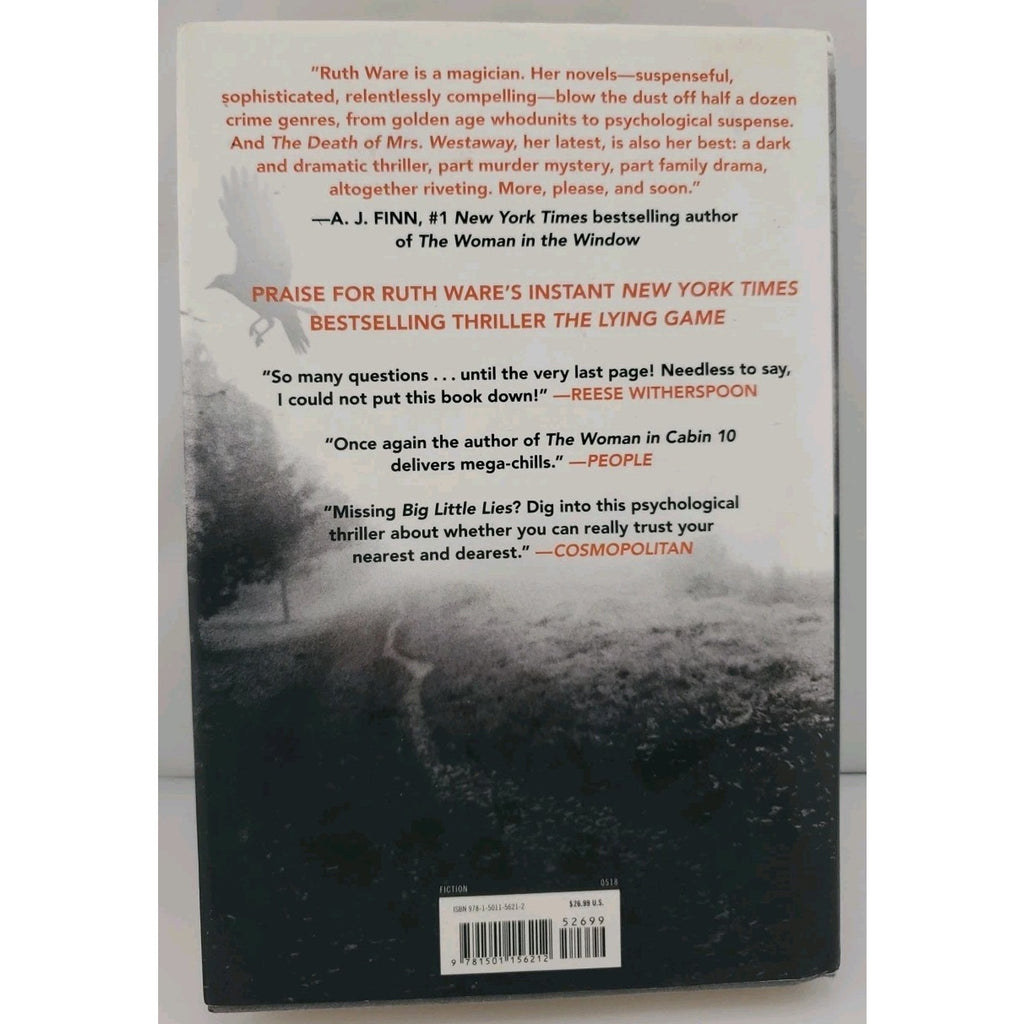 Death of Mrs. Westaway by Ruth Ware (2018, Hardcover)