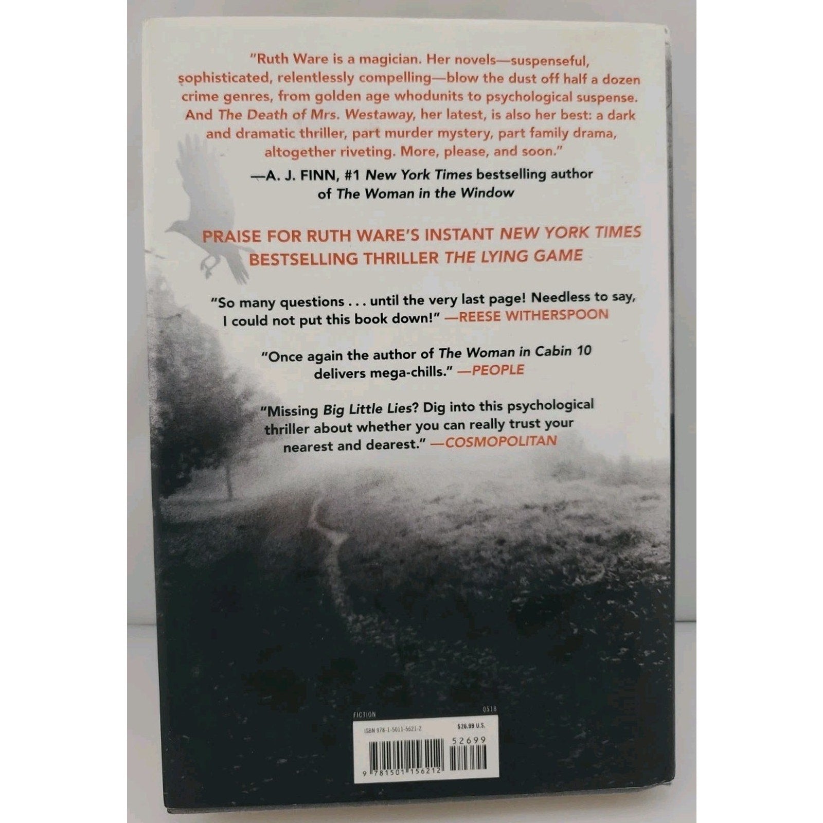 Death of Mrs. Westaway by Ruth Ware (2018, Hardcover)