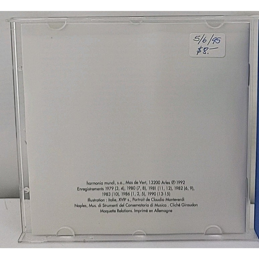 Great Baroque Masters : Monteverdi - Excerpts - CD