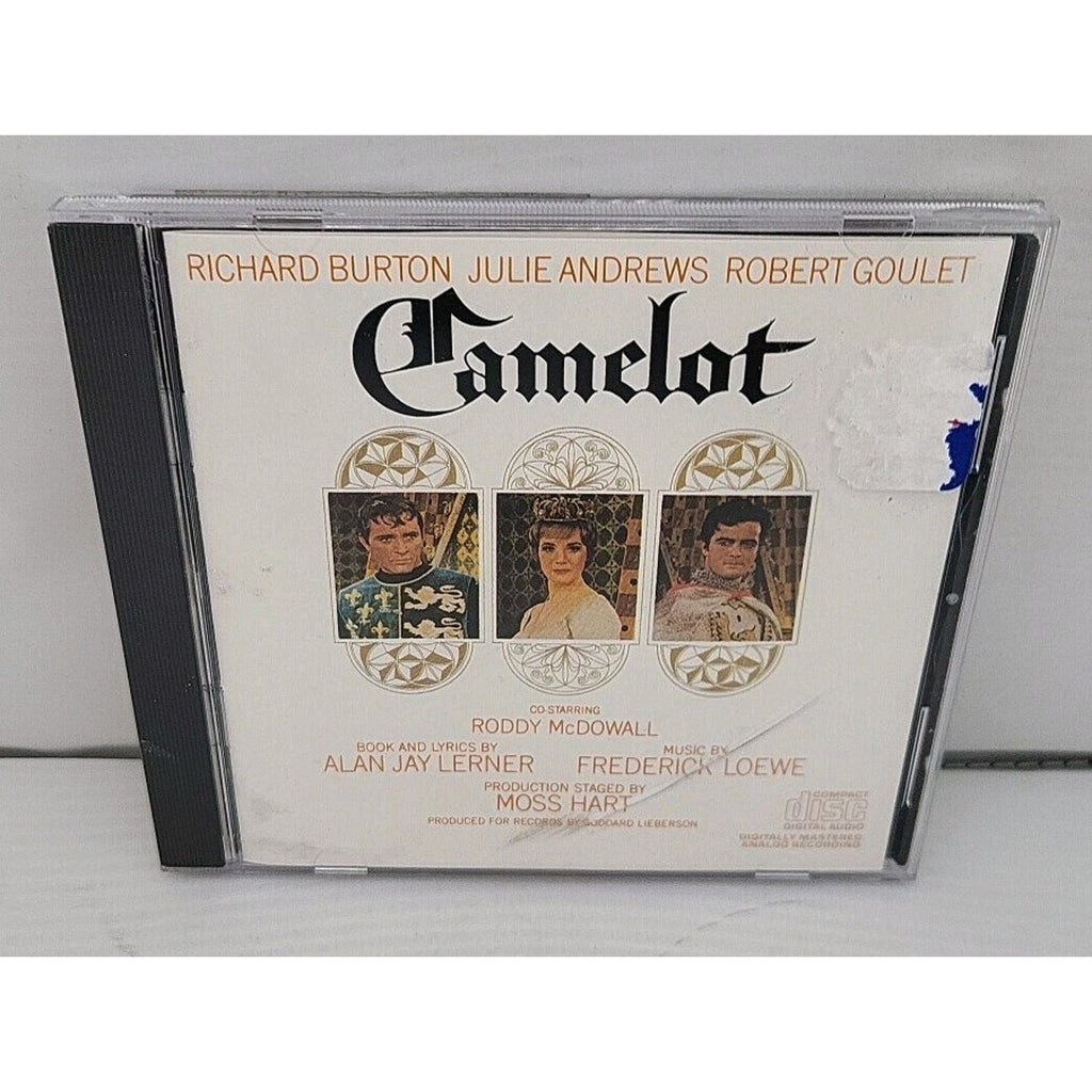 Camelot Original Broadway Cast CD 1990, Columbia Julie Andrews Goulet Burton