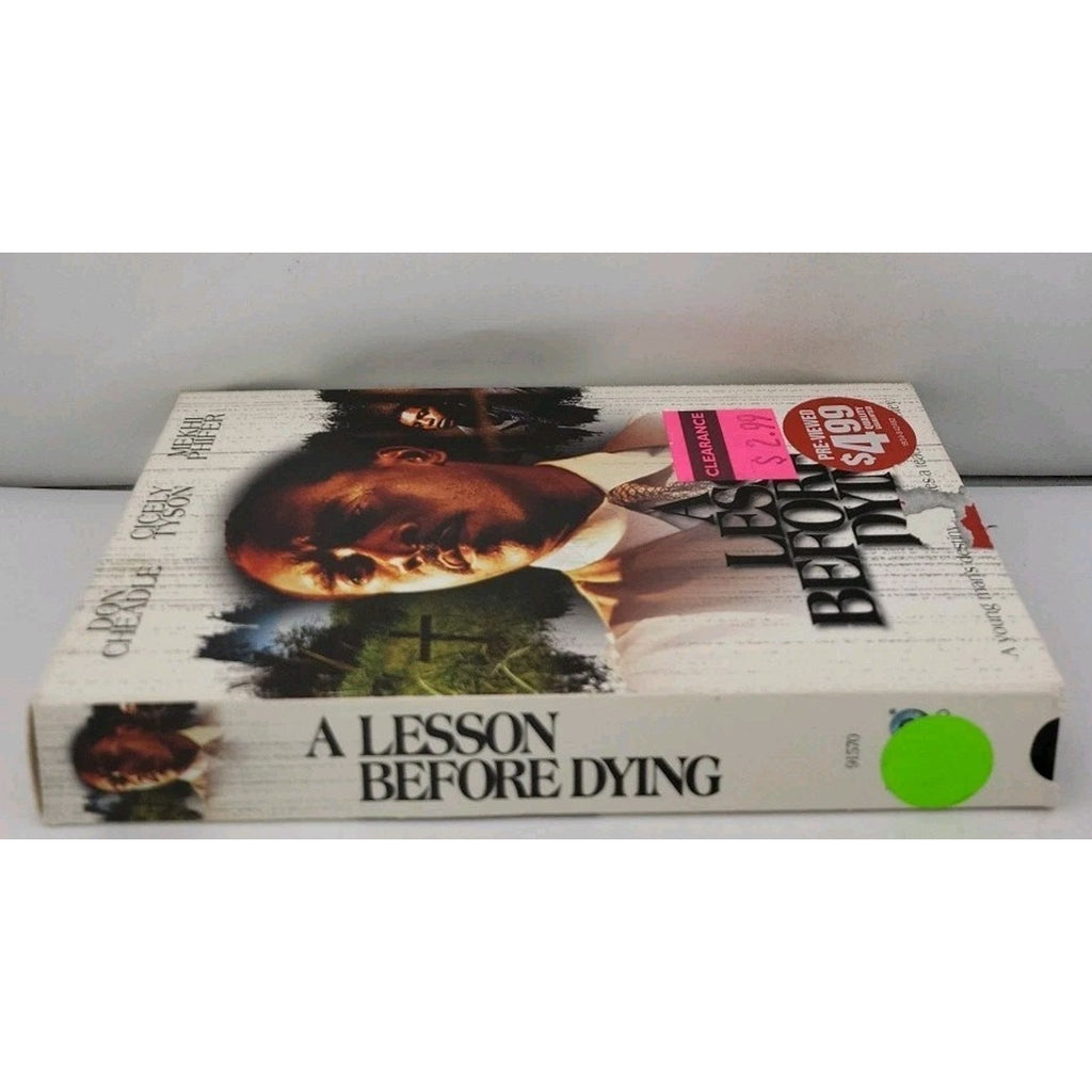A Lesson Before Dying (VHS, 1999)
