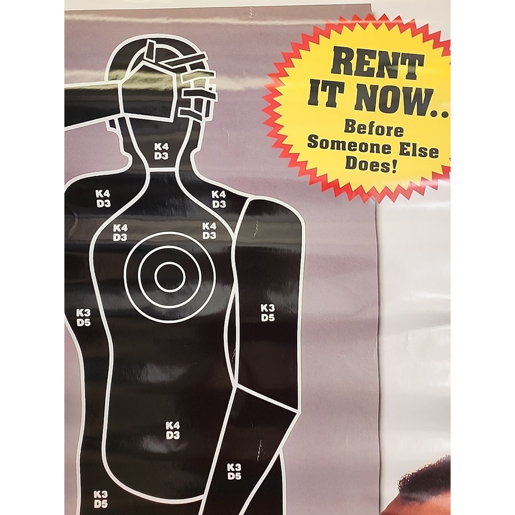 1993 National Lampoon’s Loaded Weapon Original Theatrical Movie Poster 27”x40”