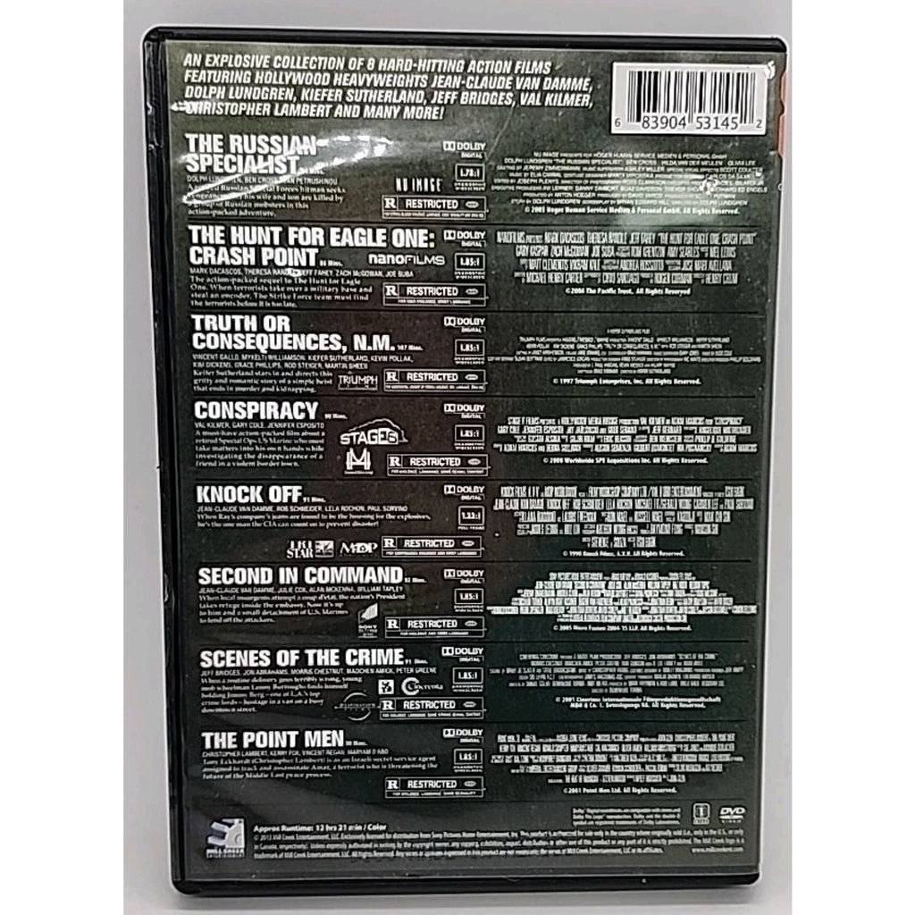 Operation Payback: 8 Movie Collection (DVD, 2013, 2-Disc Set)