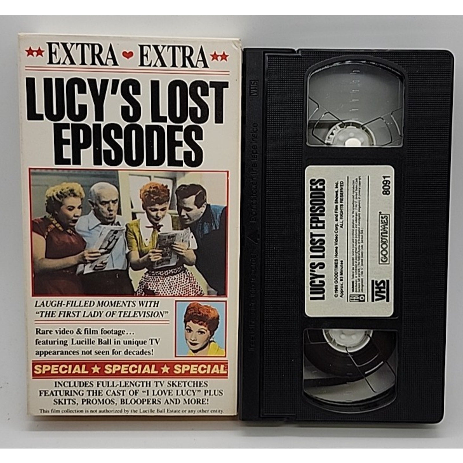 Lucys Lost Episodes (VHS, 1990)
