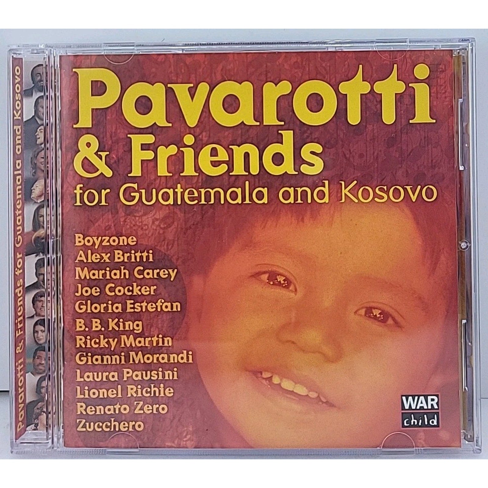 For Guatemala & Kosovo by Luciano Pavarotti (CD, 1999)