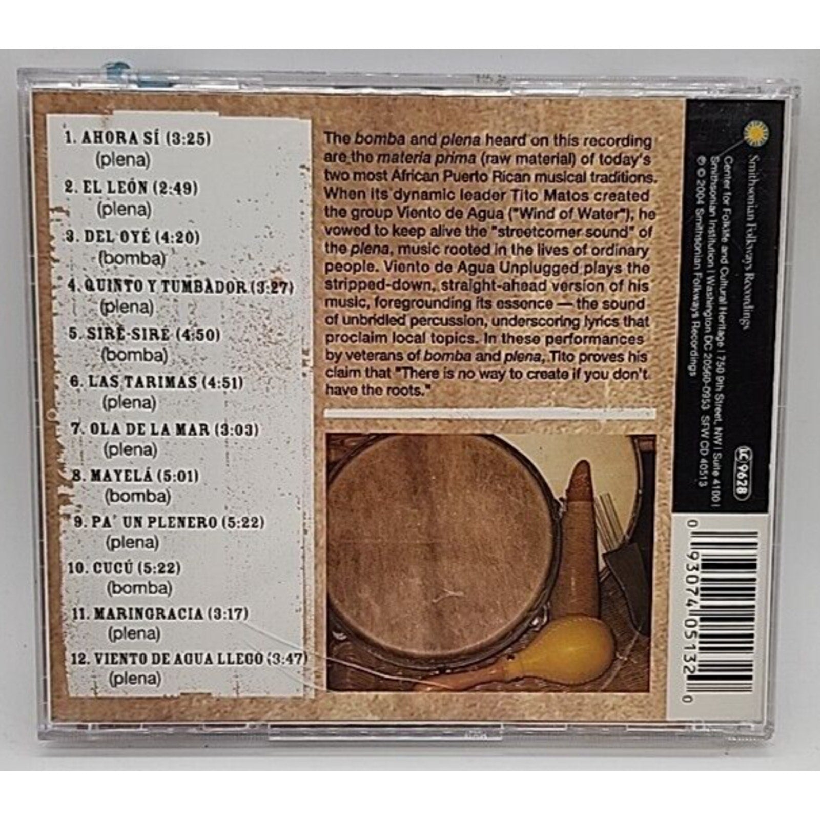 Vienta De Agua Unplugged: Materia Prima by Vienta De Agua (CD, 2004)