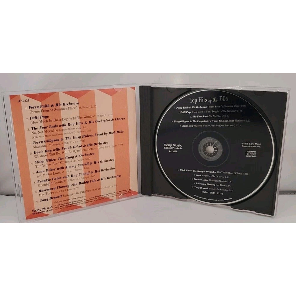 Top Hits of the '50's by Various (CD, 1995)