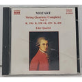 Mozart,W. A., Mozart: String Quartets: Volume 3, Audio CD