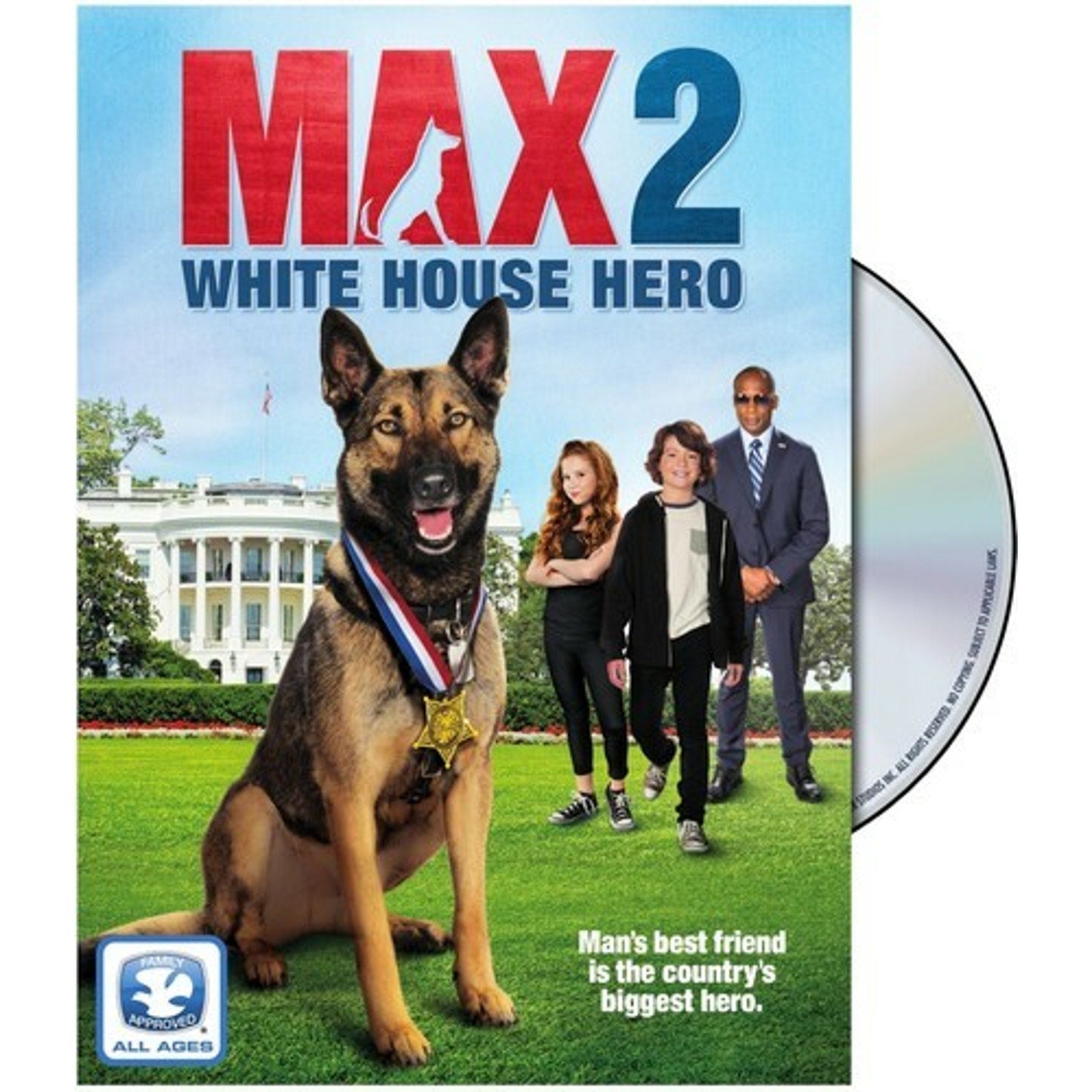 Max 2: White House Hero (DVD, 2017)