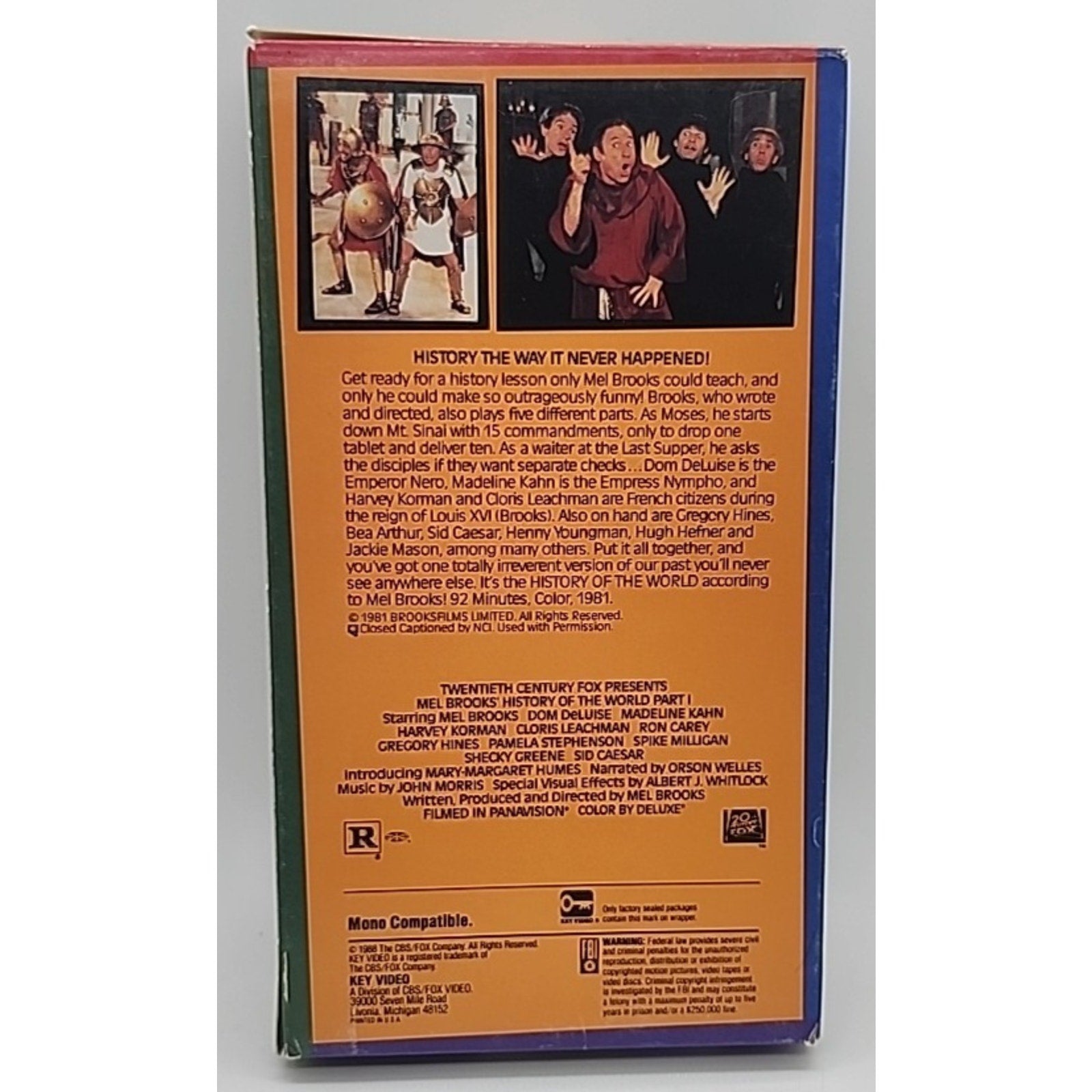 History of the World: Part 1 (VHS, 1997)