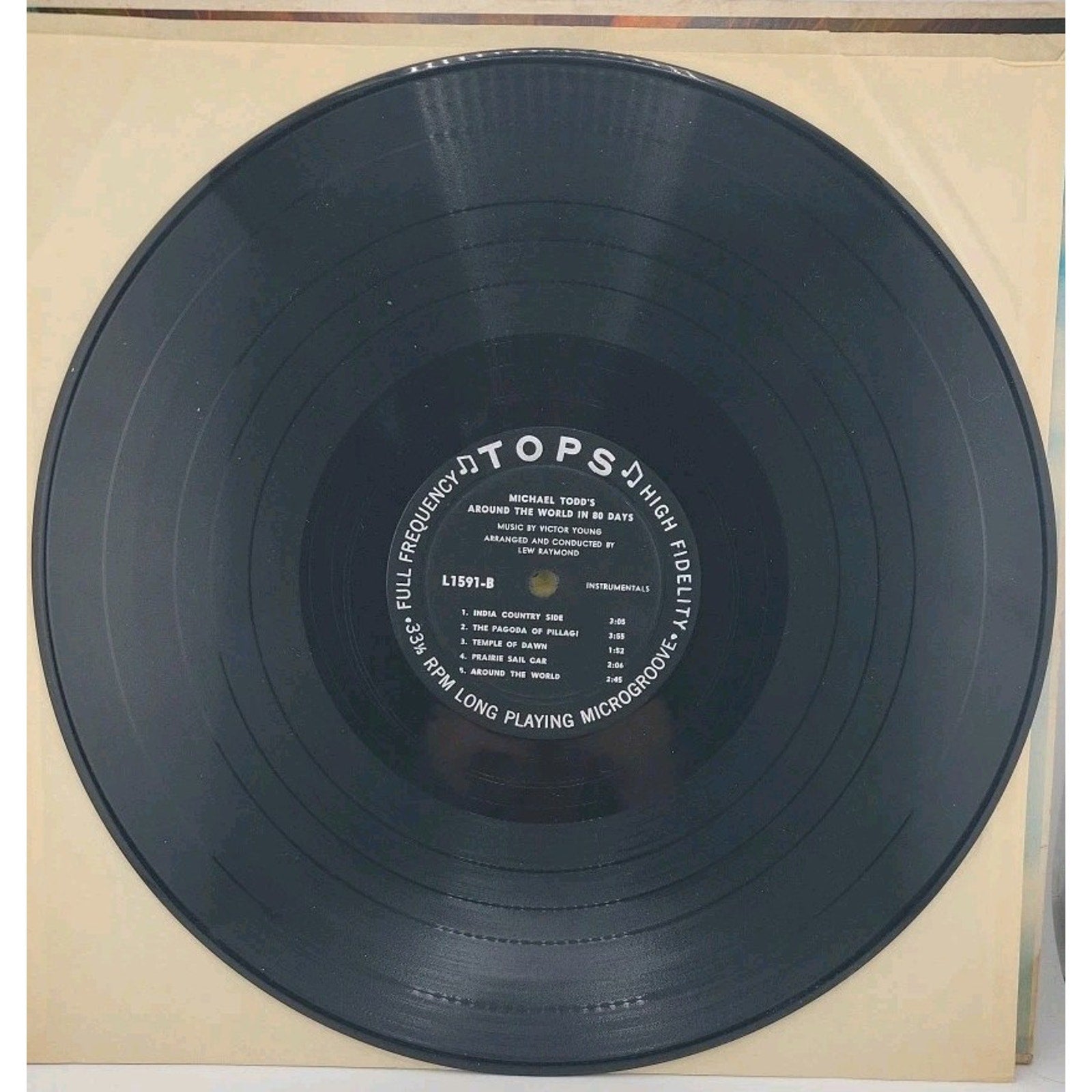 Around The World In 80 Days LP Vinyl Record Music Album Michael Todd L1591 TOPS