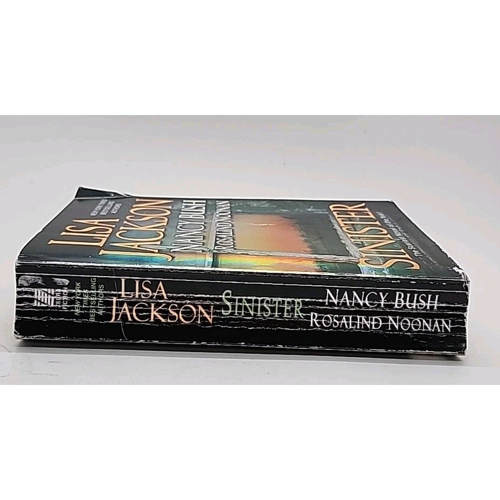 Sinister by Nancy Bush, Rosalind Noonan and Lisa Jackson (2013, Trade Paperback)
