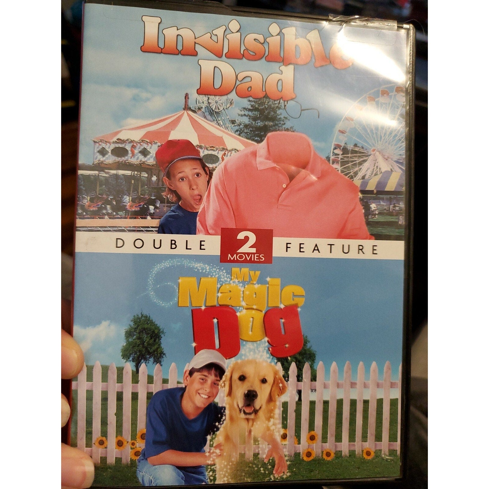 Invisible Dad/My Magic Dog (DVD, 1996) Double Feature L114