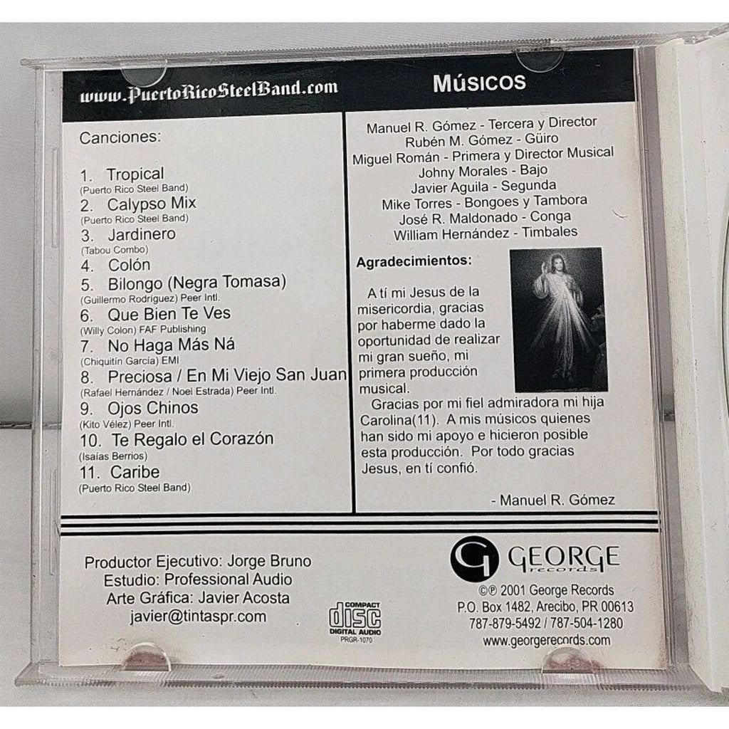 Puerto Rico Steel Band Calypso-2002 CD