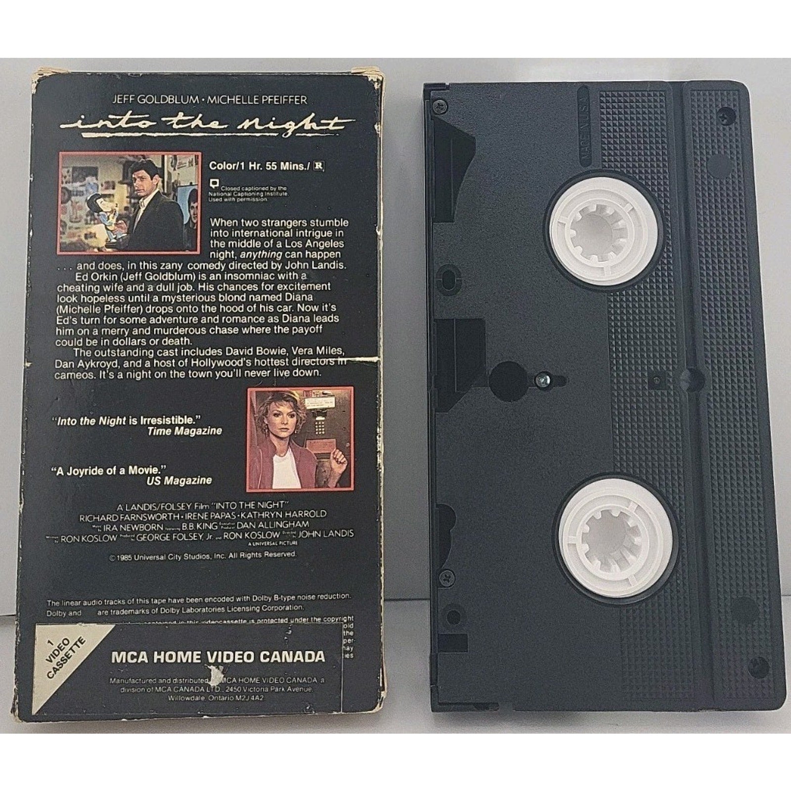 Into the Night (VHS, 1996)