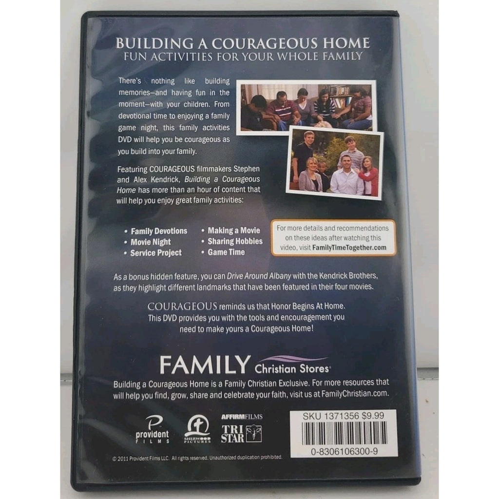 Building A Courageous Home (DVD)