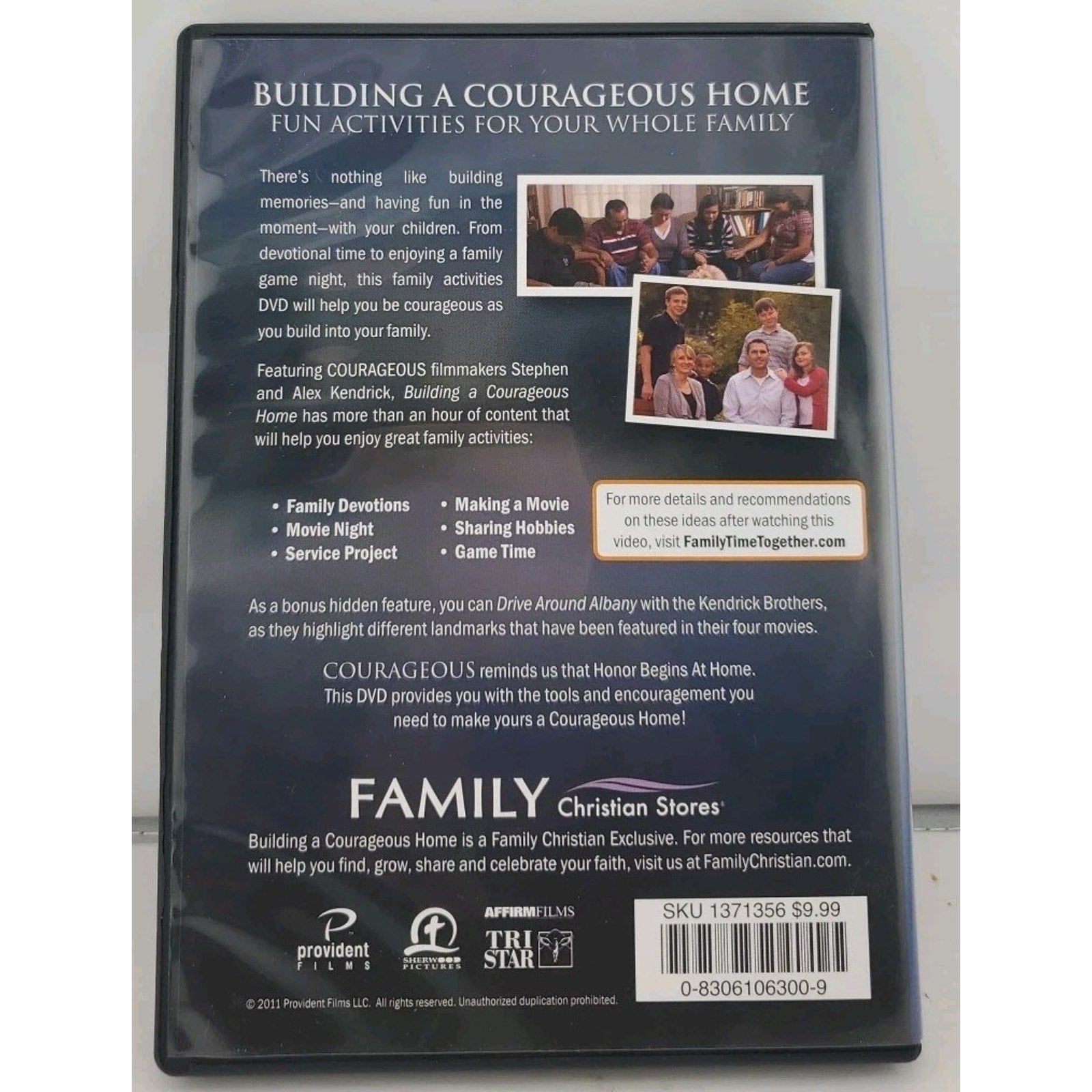Building A Courageous Home (DVD)