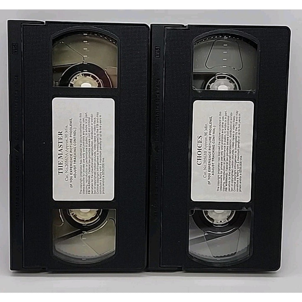 Demi Moore 2 Movie Set - Choices / The Master (VHS)