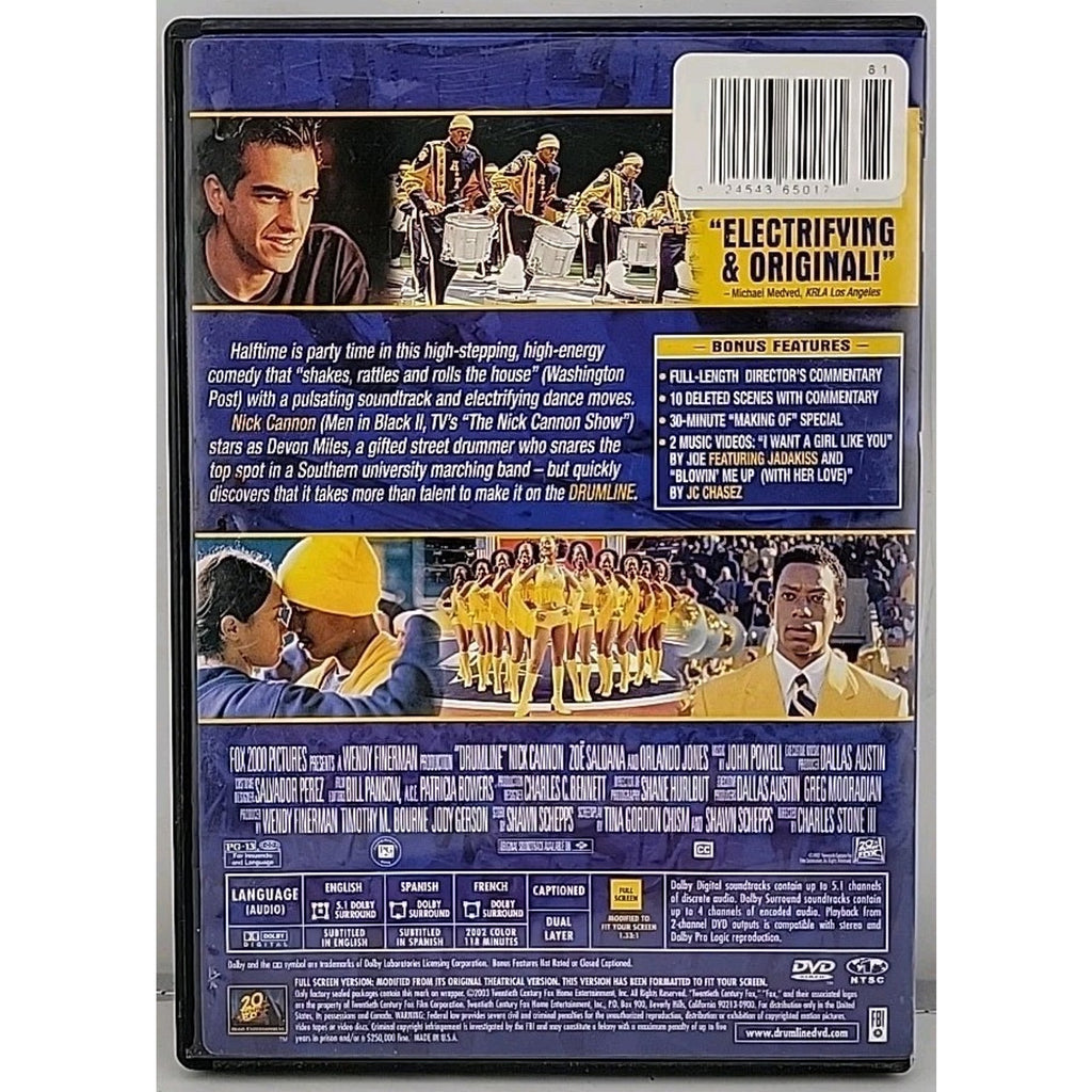 Drumline Full Screen Nick Cannon (DVD)