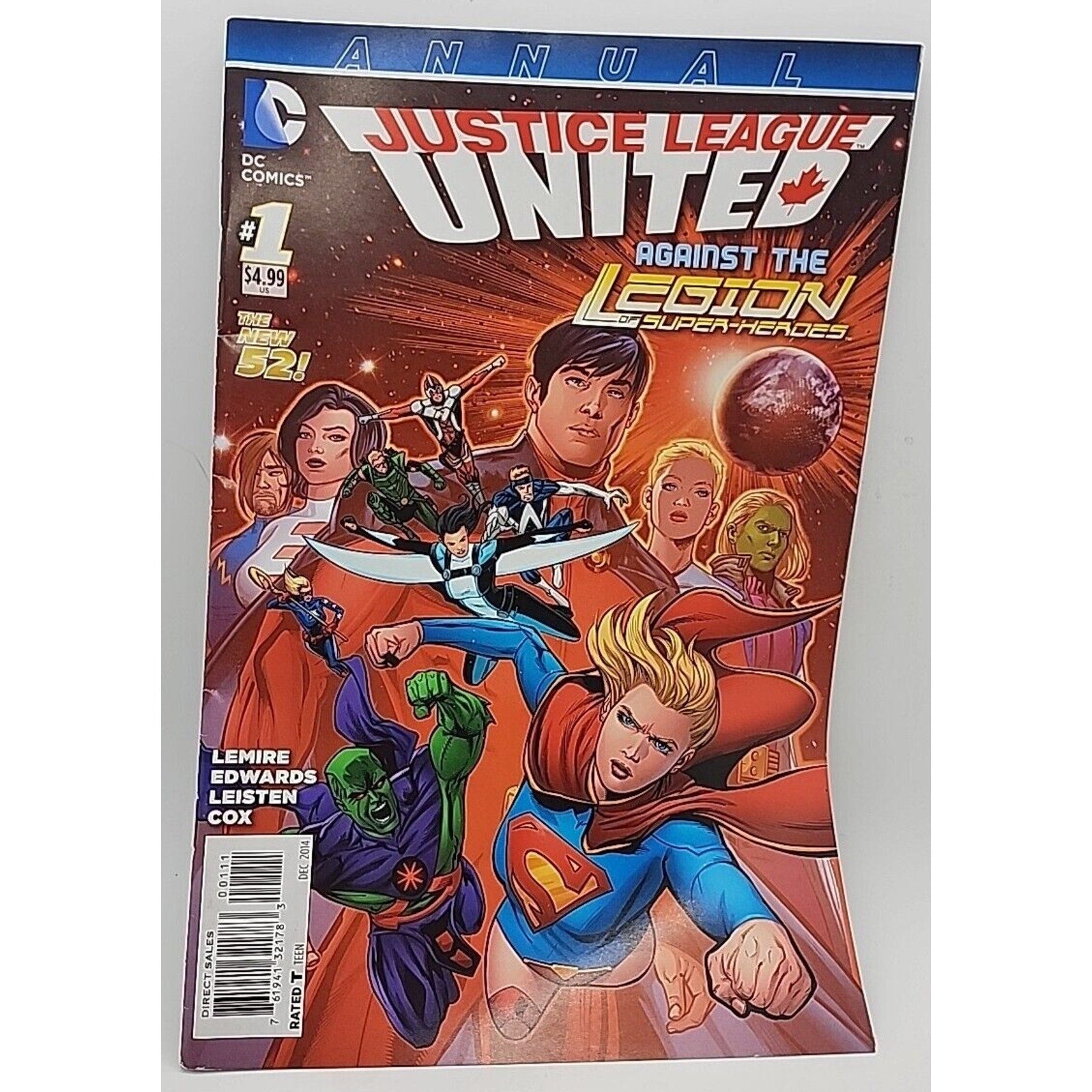 Justice League United Annual #1 DC Comics