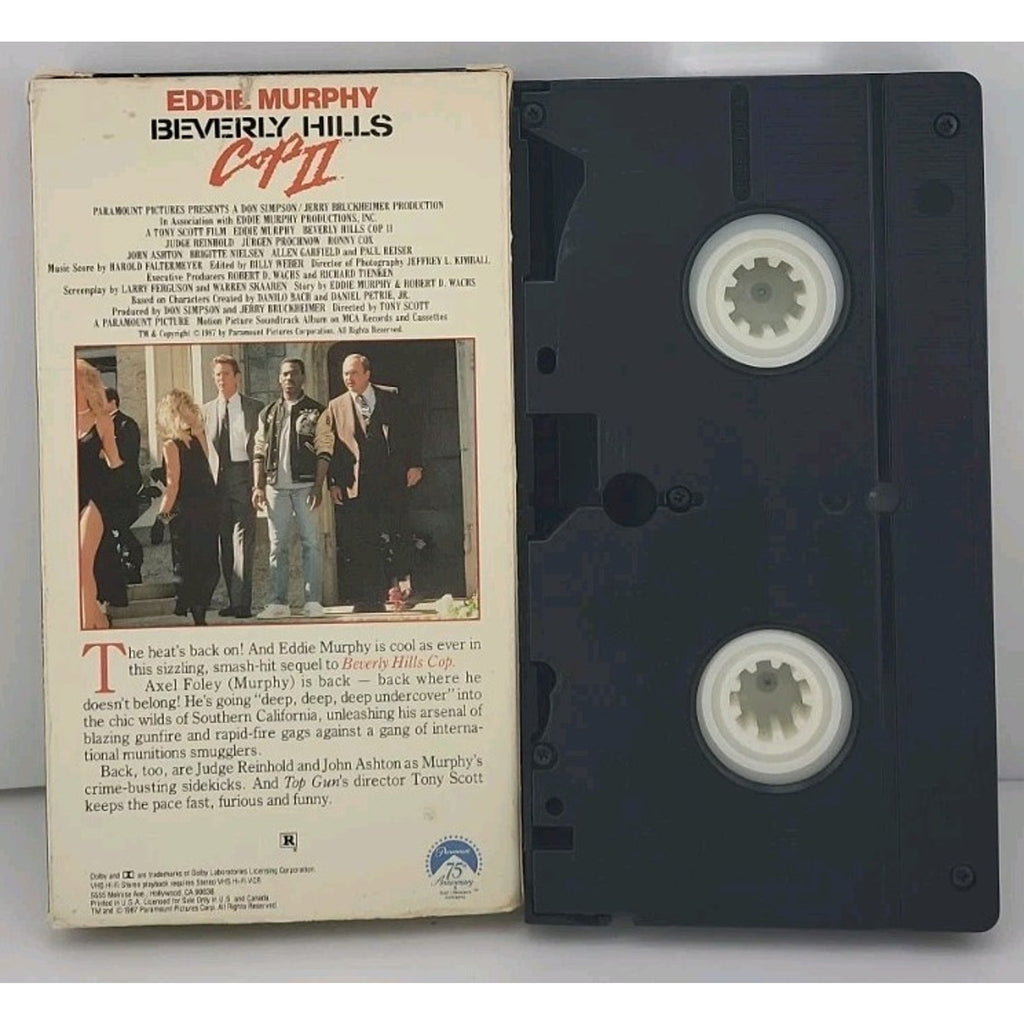 Beverly Hills Cop II (VHS, 1987) Eddie Murphy, Judge Reinhold