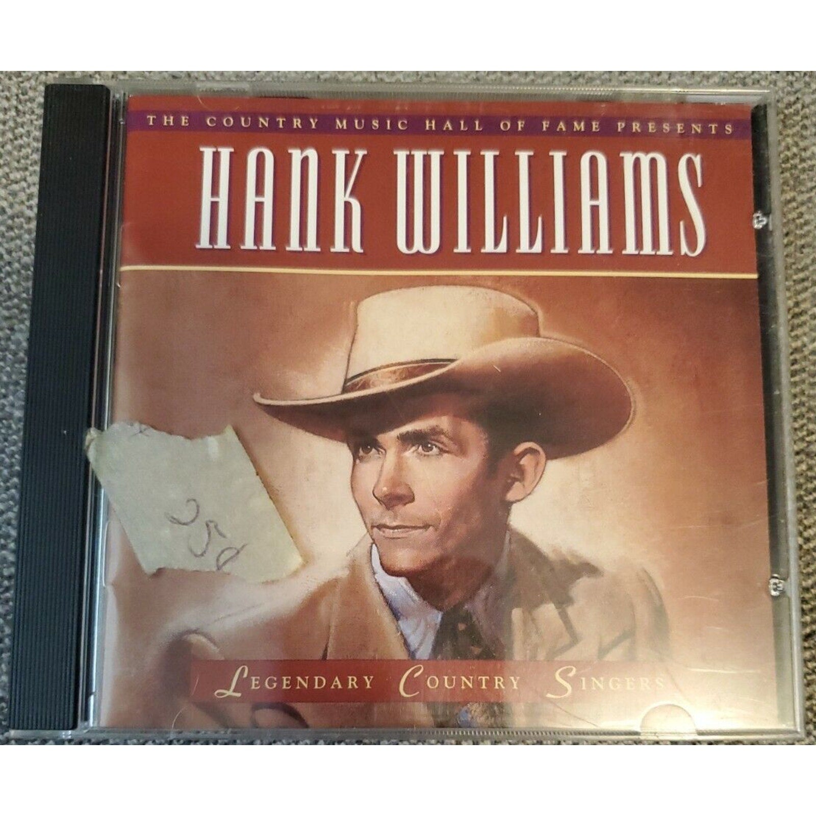 HANK WILLIAMS - Country Music Hall of Fame Music CD - Legendary Country Singers
