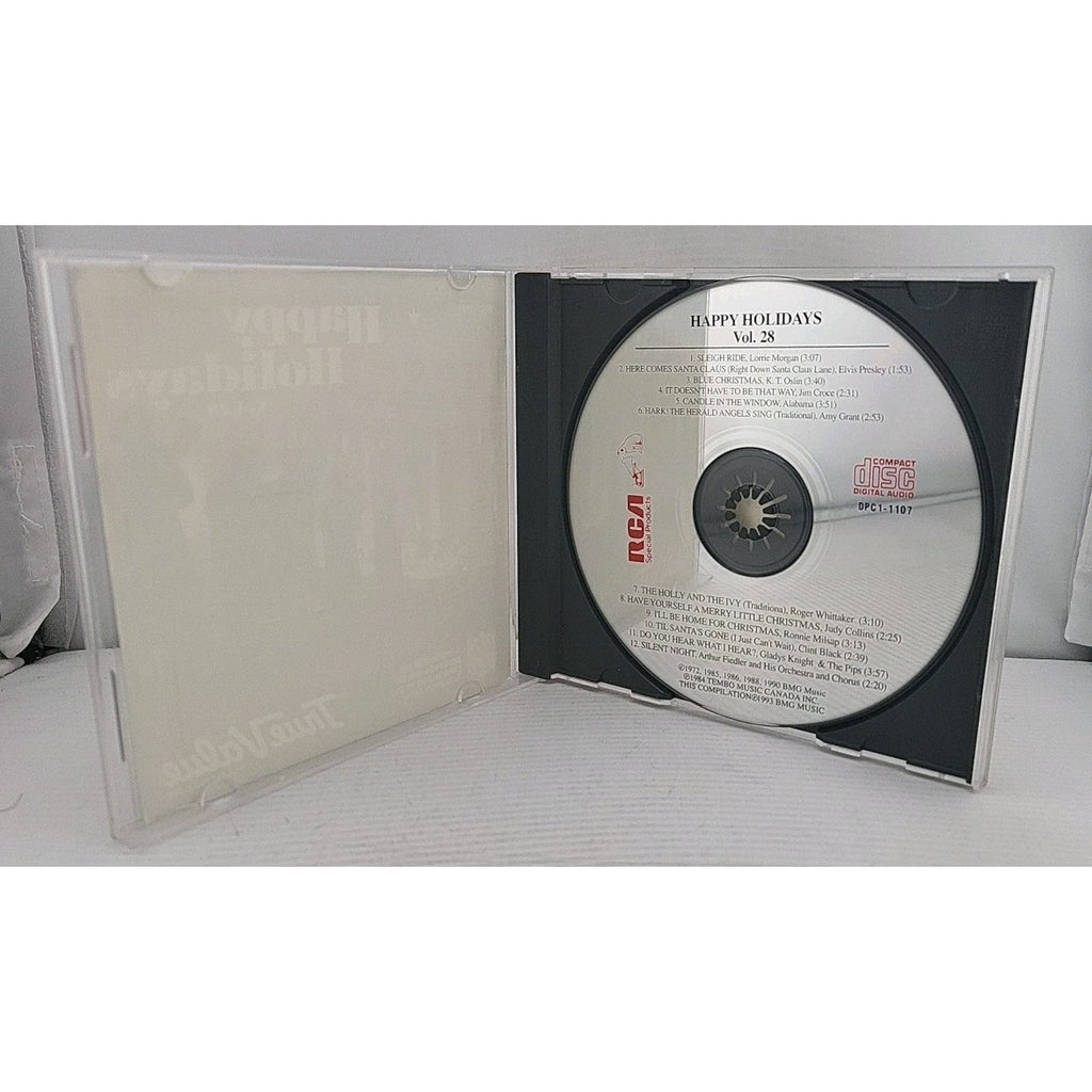 Happy Holidays Volume 28 Various Artists (CD, 1993, VG)