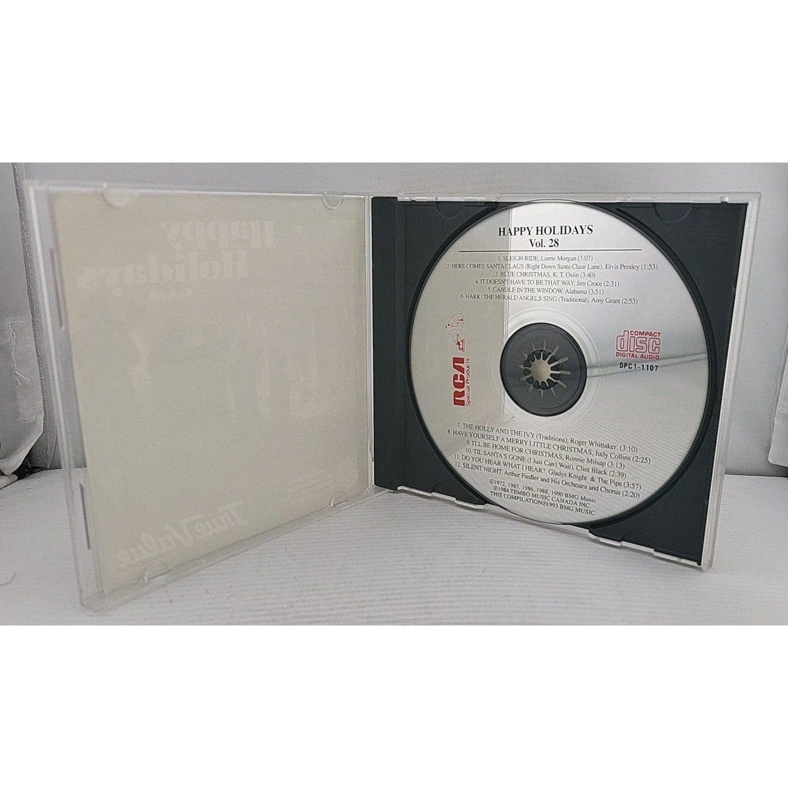 Happy Holidays Volume 28 Various Artists (CD, 1993, VG)