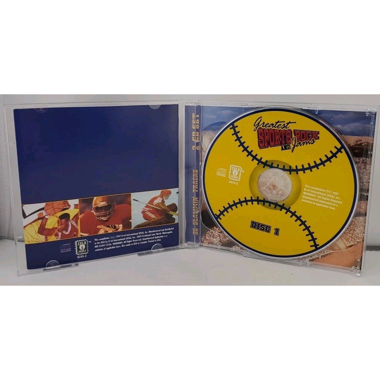 Vol. 1-Greatest Sports Rock & by Various (CD, 1997)