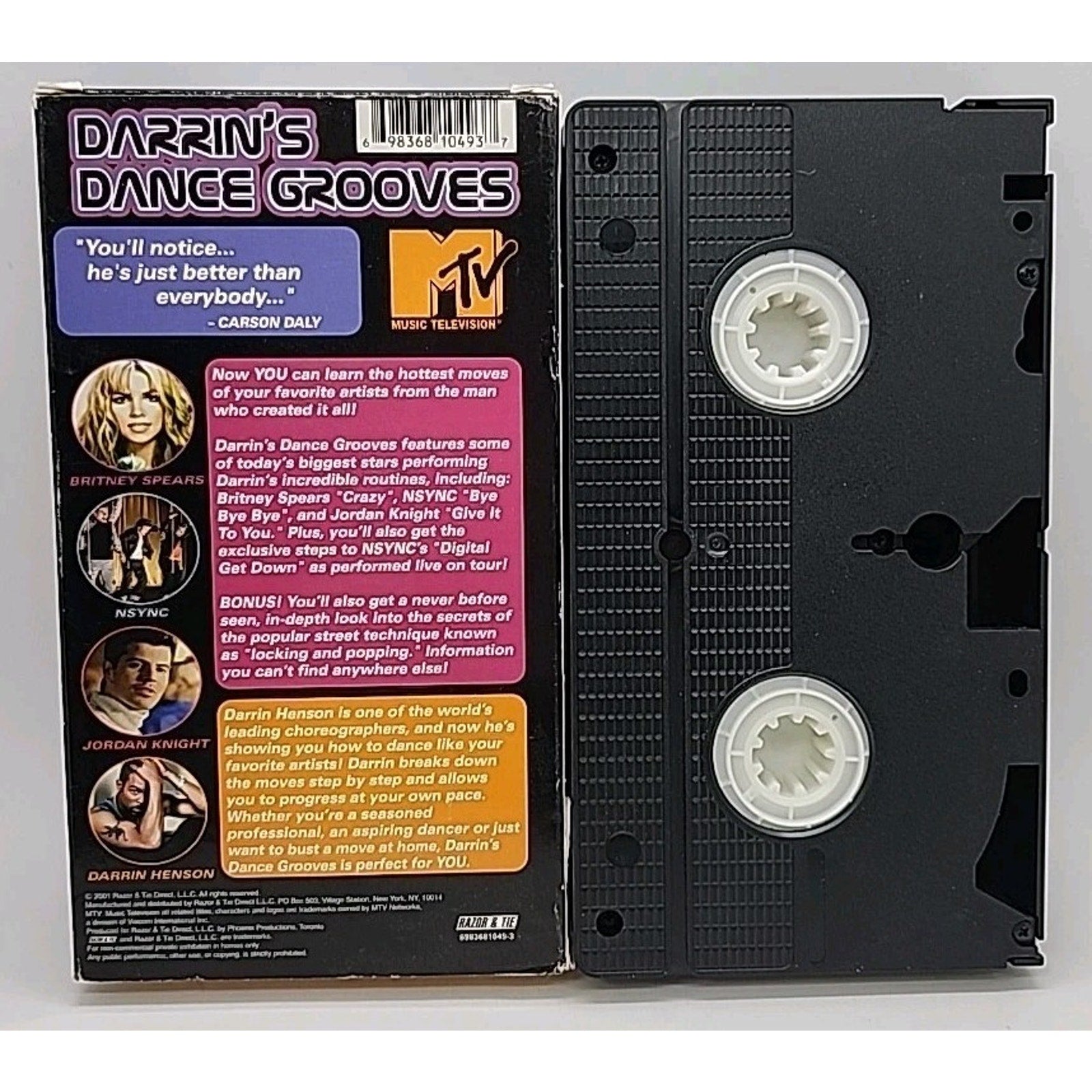 Darrins Dance Grooves (VHS, 2002)