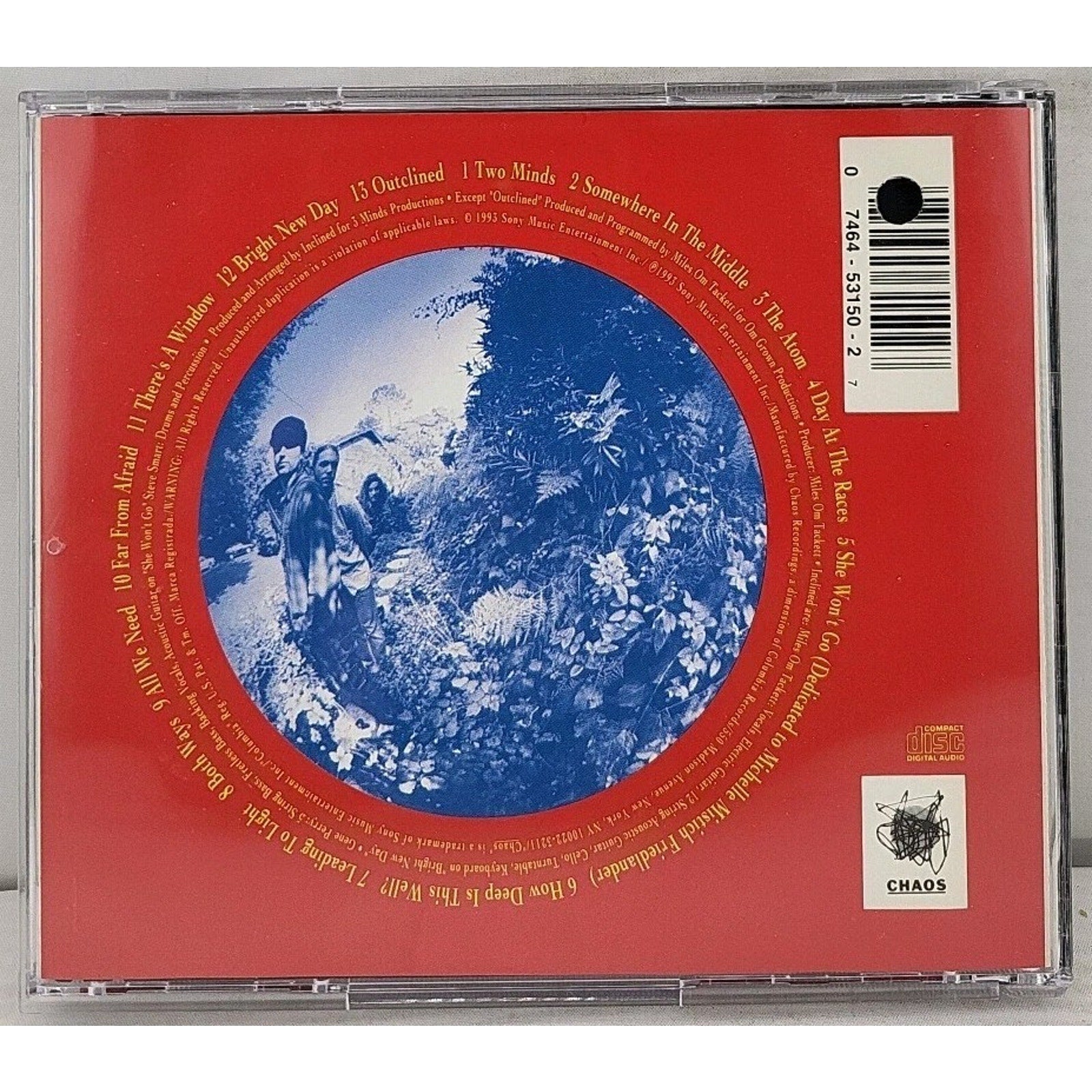 Bright New Day by Inclined (CD, Mar-1993, Chaos Recordings)