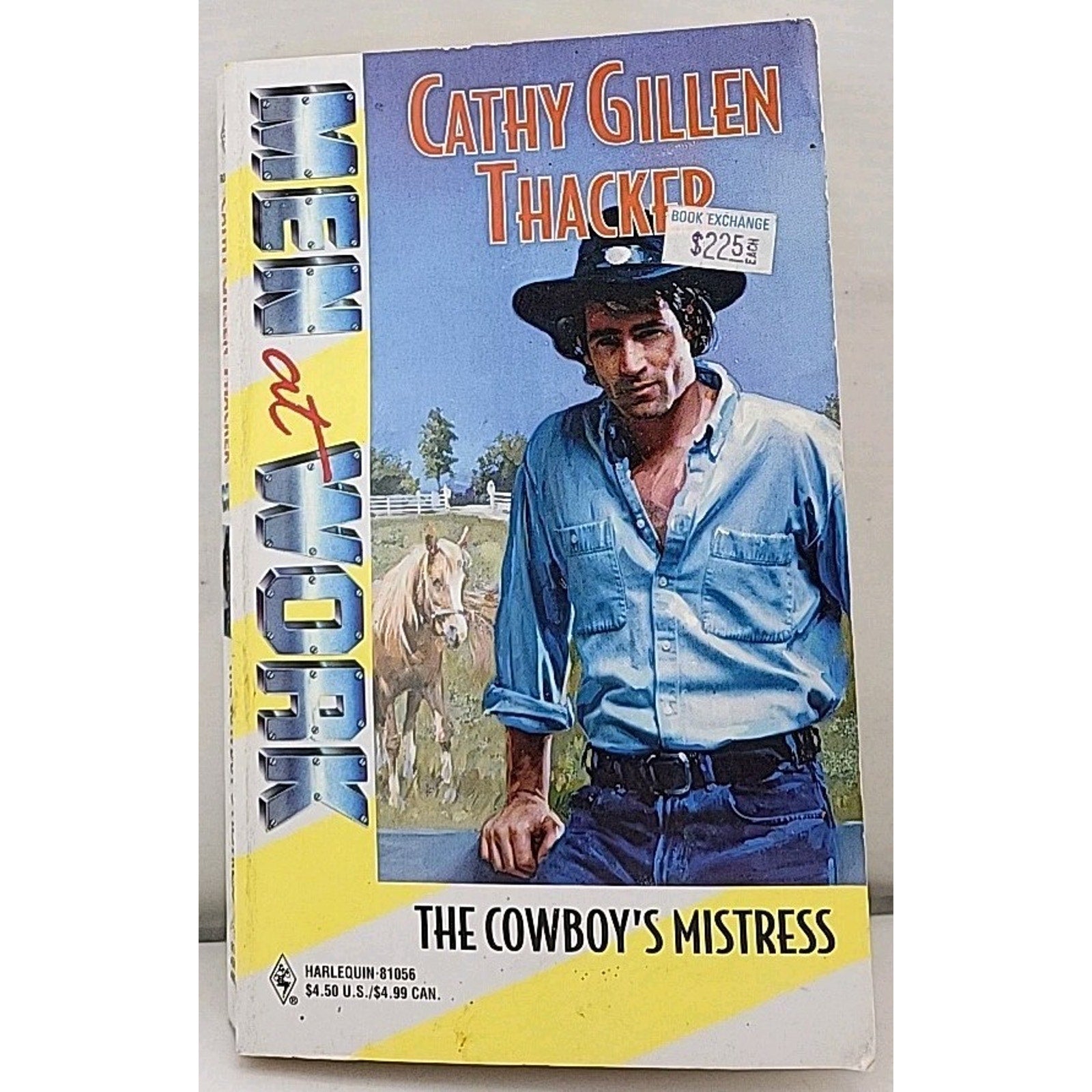 Cowboy's Mistress by Cathy Gillen Thacker (1992, Mass Market)