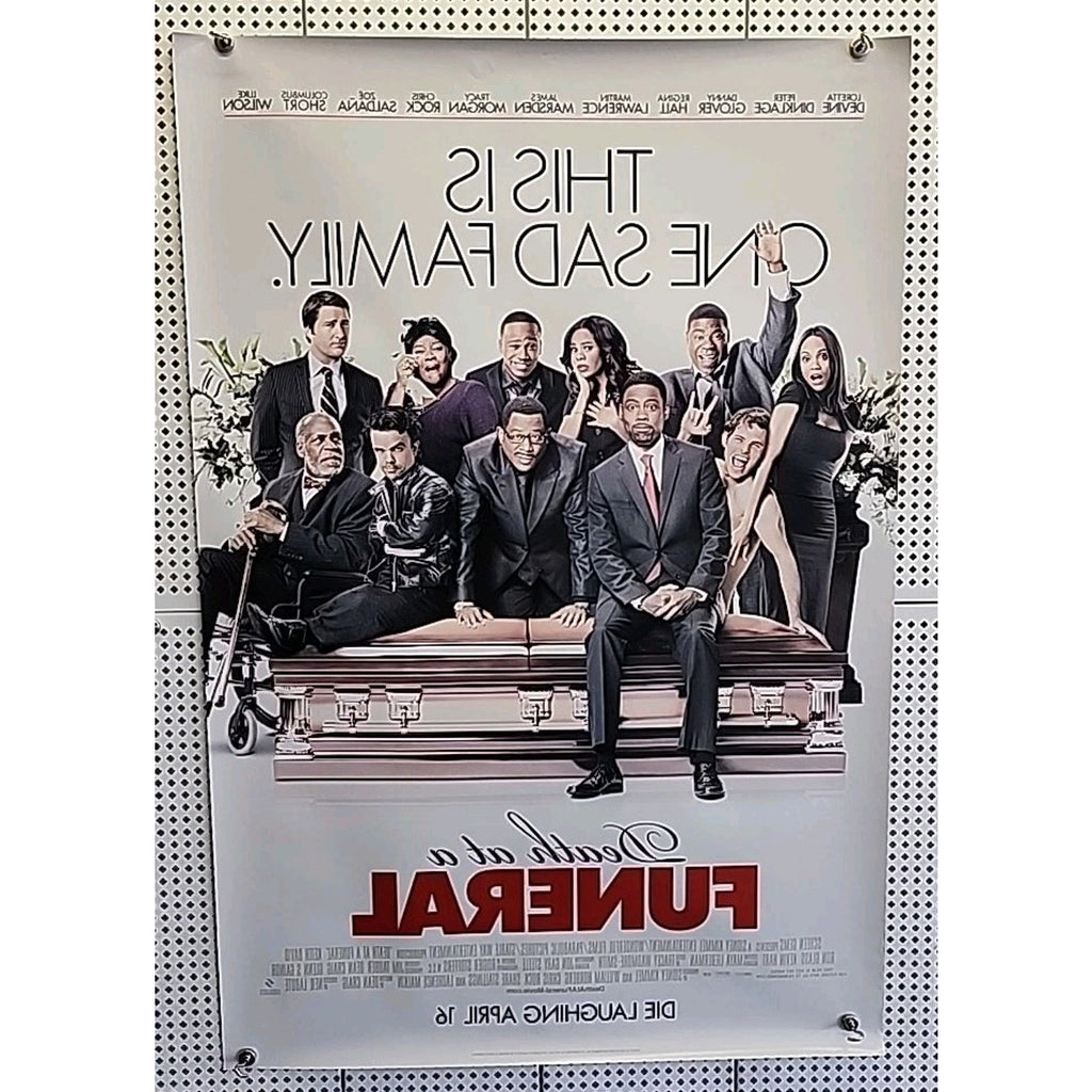 2010 Death at a Funeral Comedy Double Sided 27" x 41" Theatrical Movie Poster
