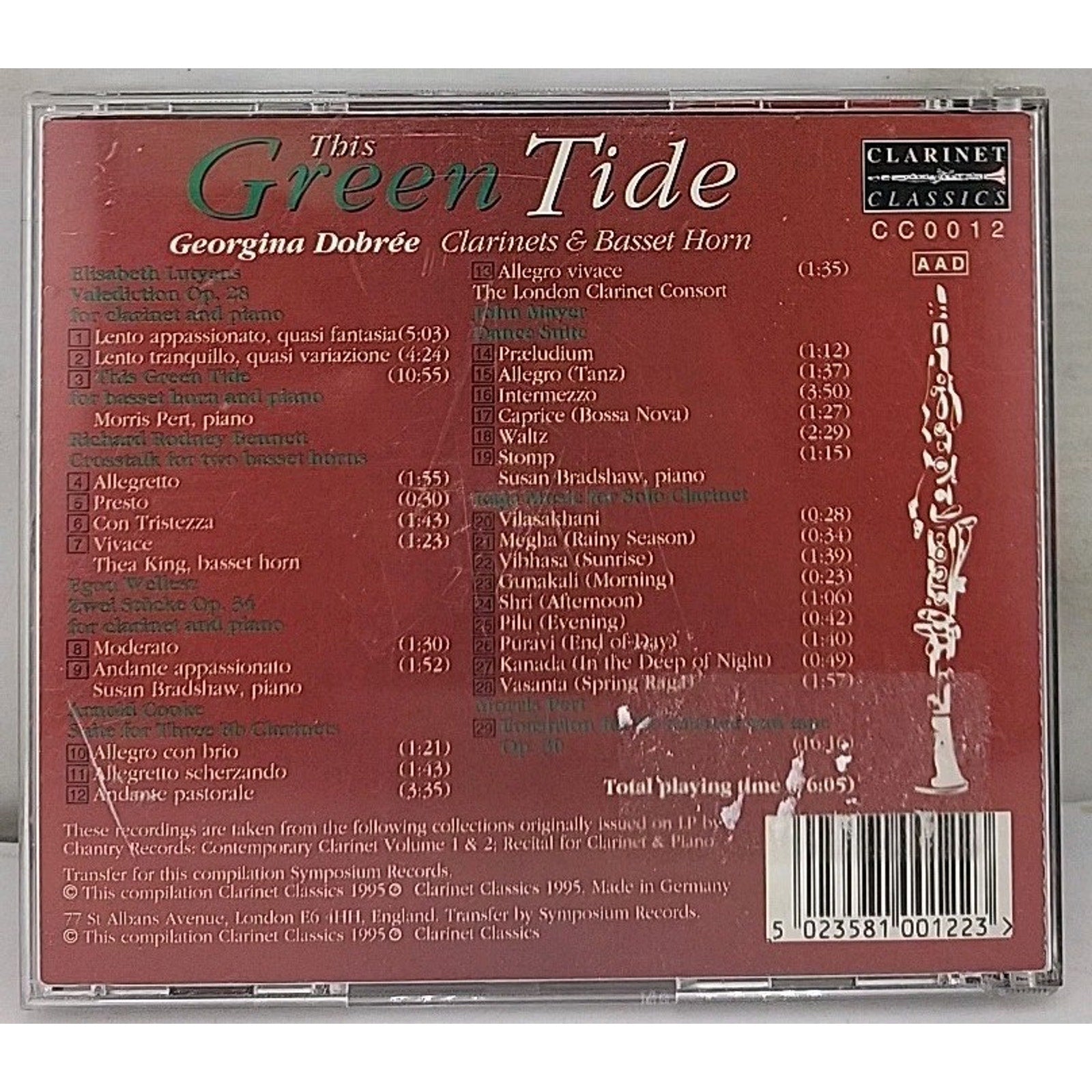 This Green Tide by Dobree (CD, 2000)