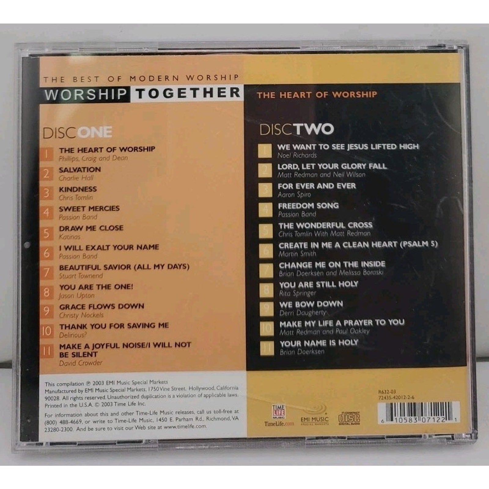Worship Together: The Heart Of Worship - Audio CD - Only Disc 2