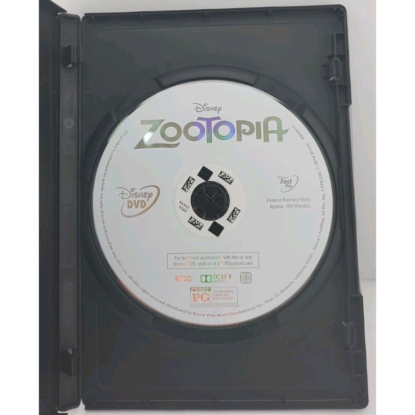 Zootopia (DVD, 2016)