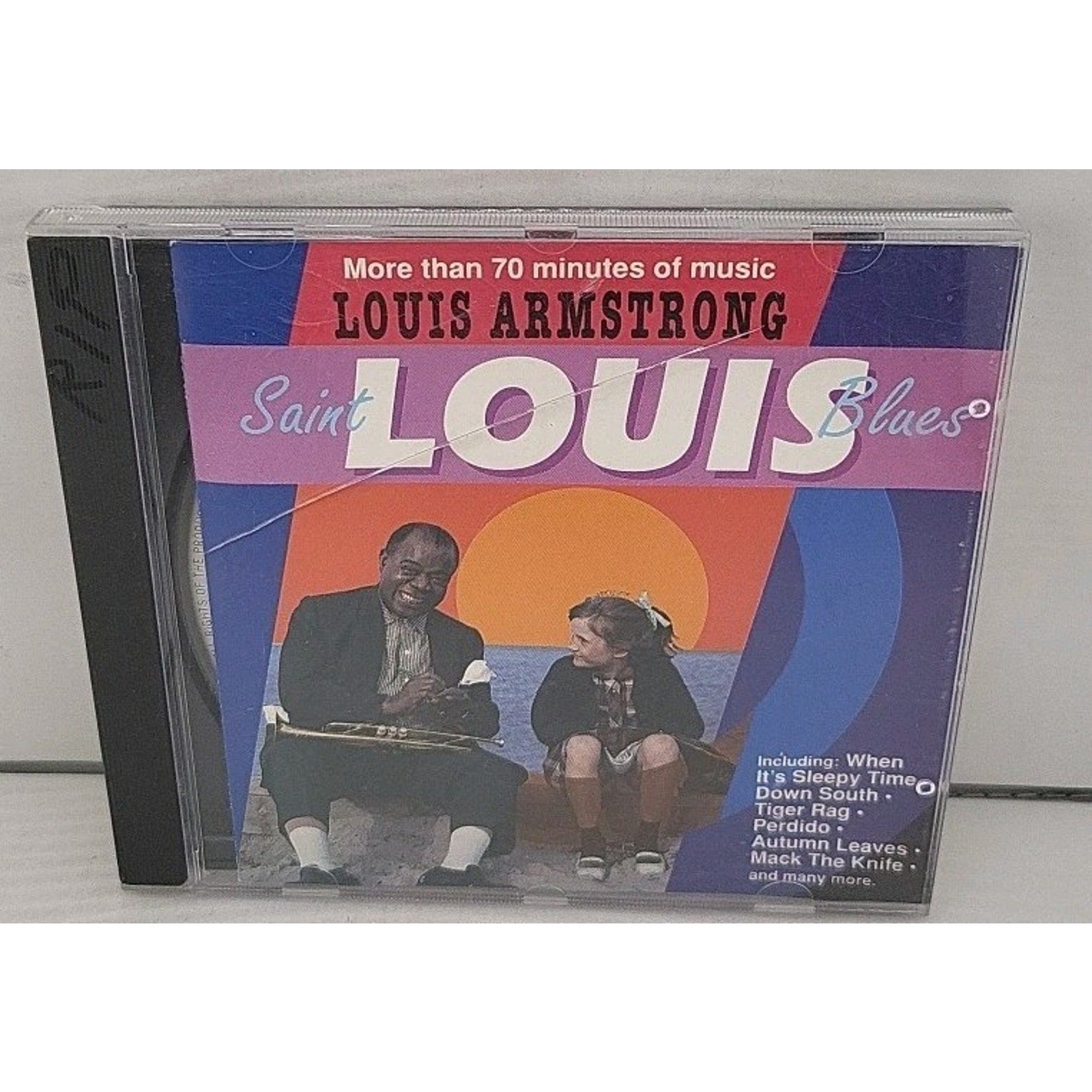 Louis Armstrong - Saint Louis Blues Music (CD 1990)