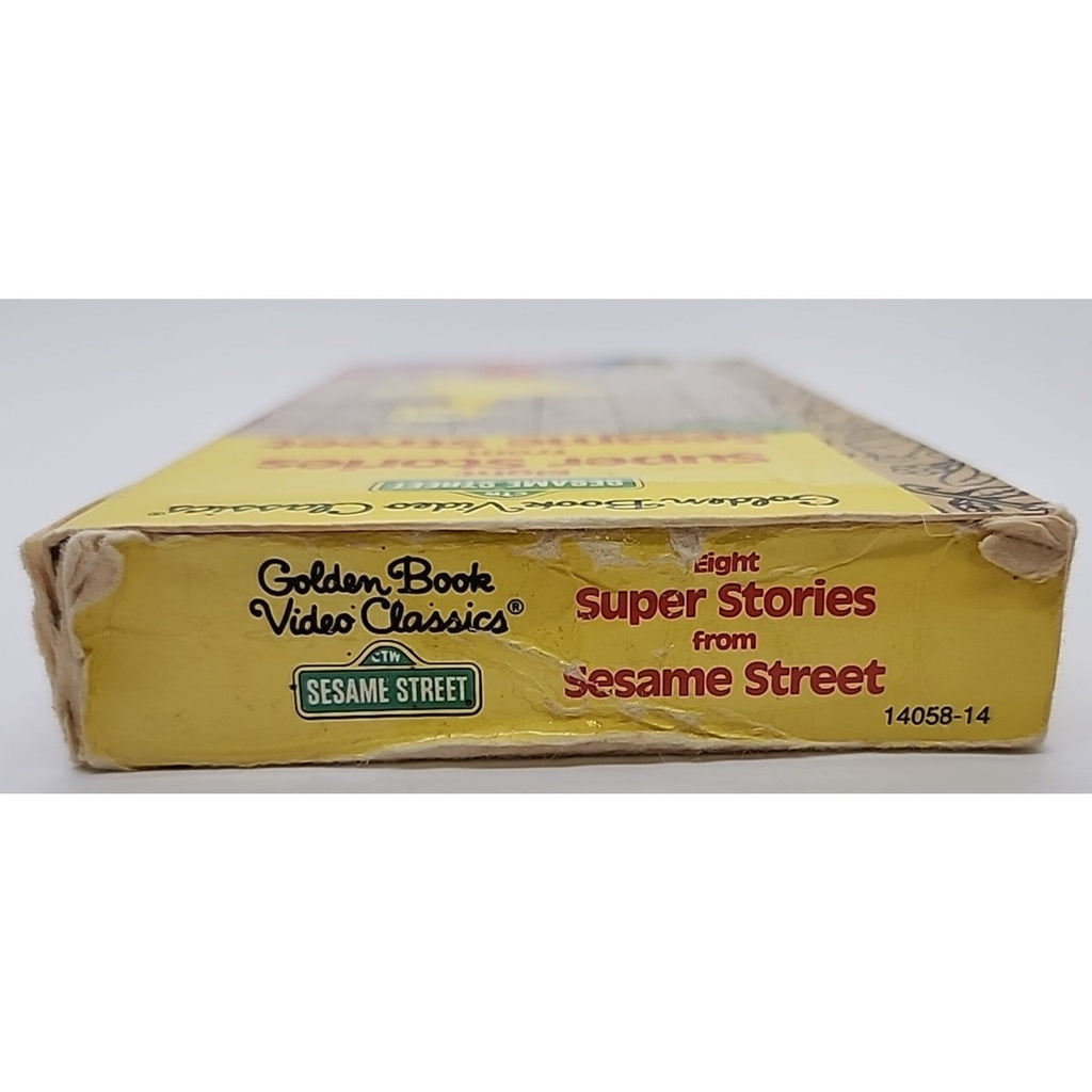 Golden Book Video Classics Eight Super Stories from Sesame Street (VHS, 1985)