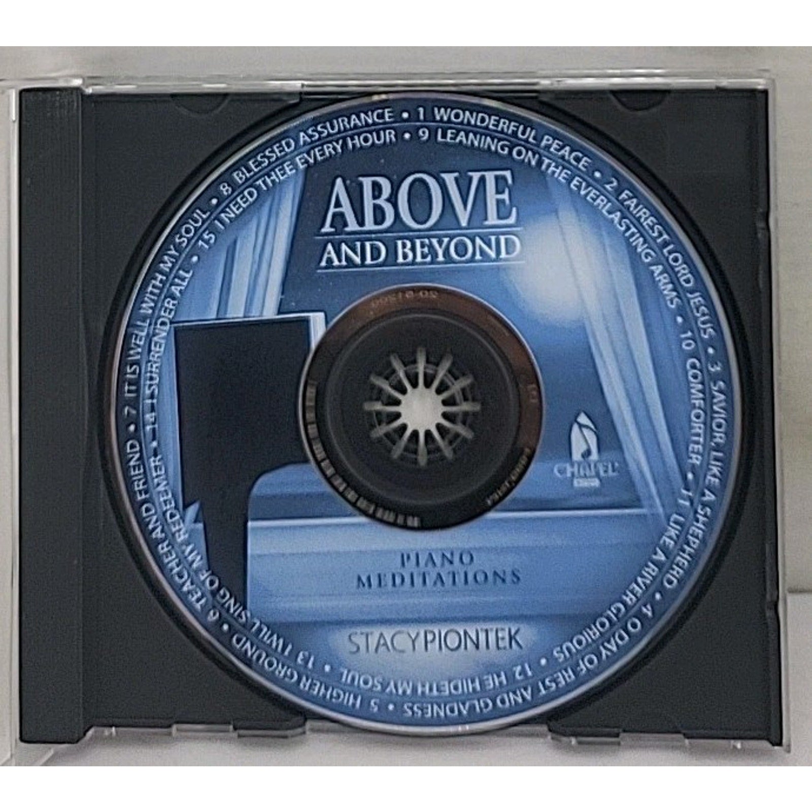 Above And Beyond Piano Meditations Audio CD by Stacy Piontek 2008 Chapel Music