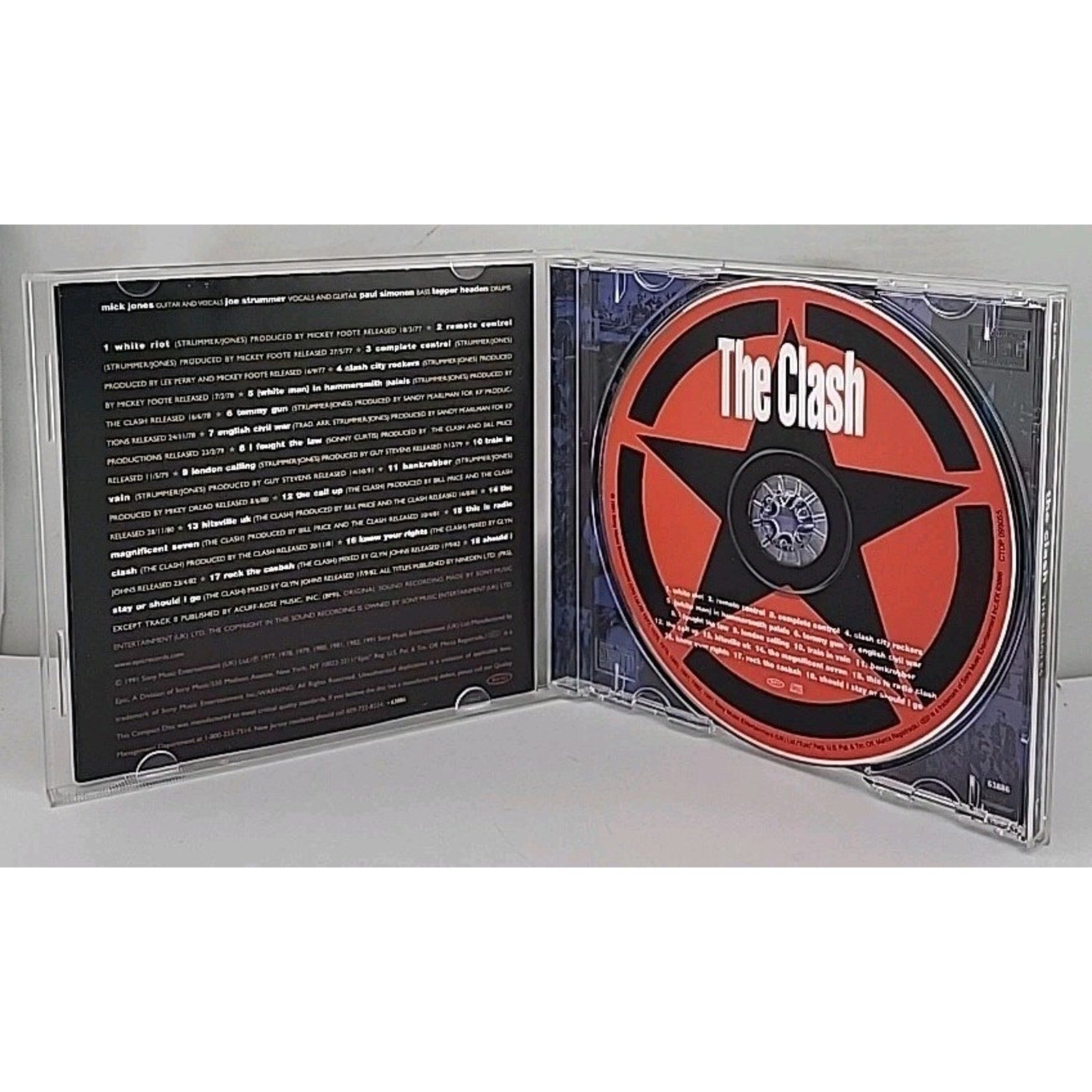 Singles by The Clash (CD, 2000)