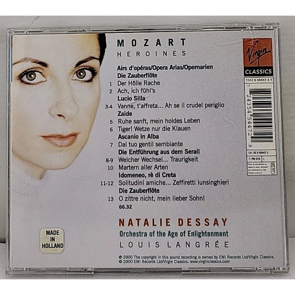 Mozart Heroines by Dessay, Natalie / Mozart / Oae / Langree (CD, 2001)
