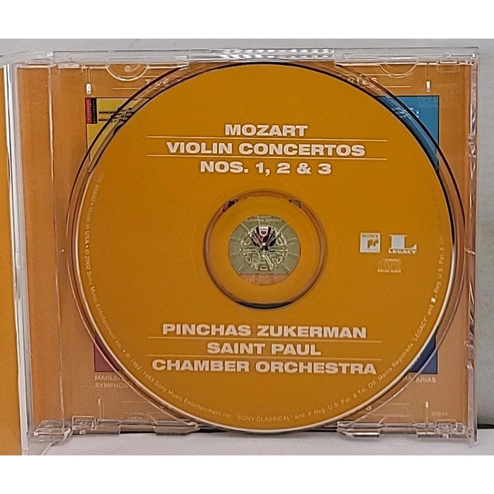 Violin Concerto 1 by W.A. Mozart (CD, 2002)