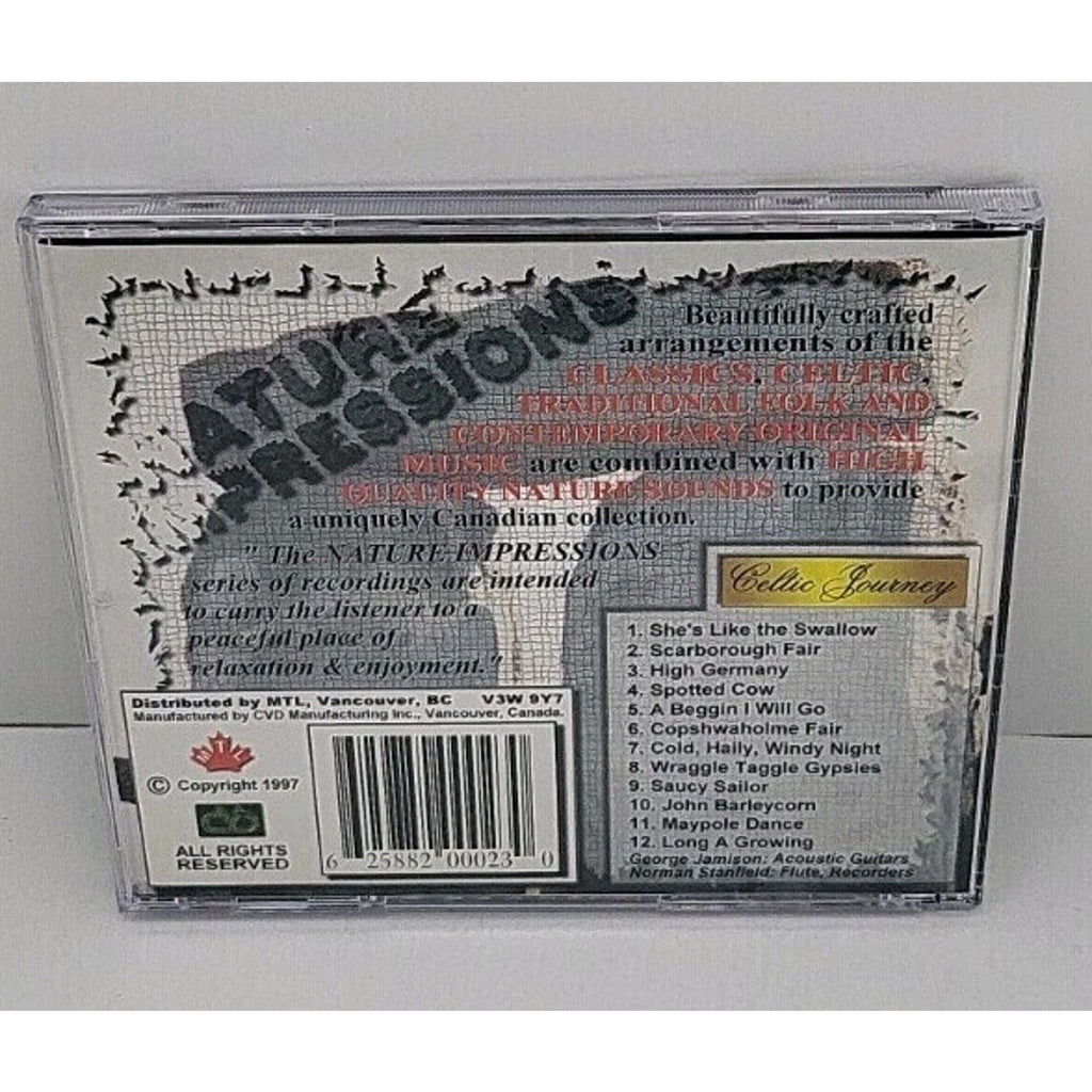 Nature Impressions Celtic Journey Spa Music CD Instrumental Irish Relaxation